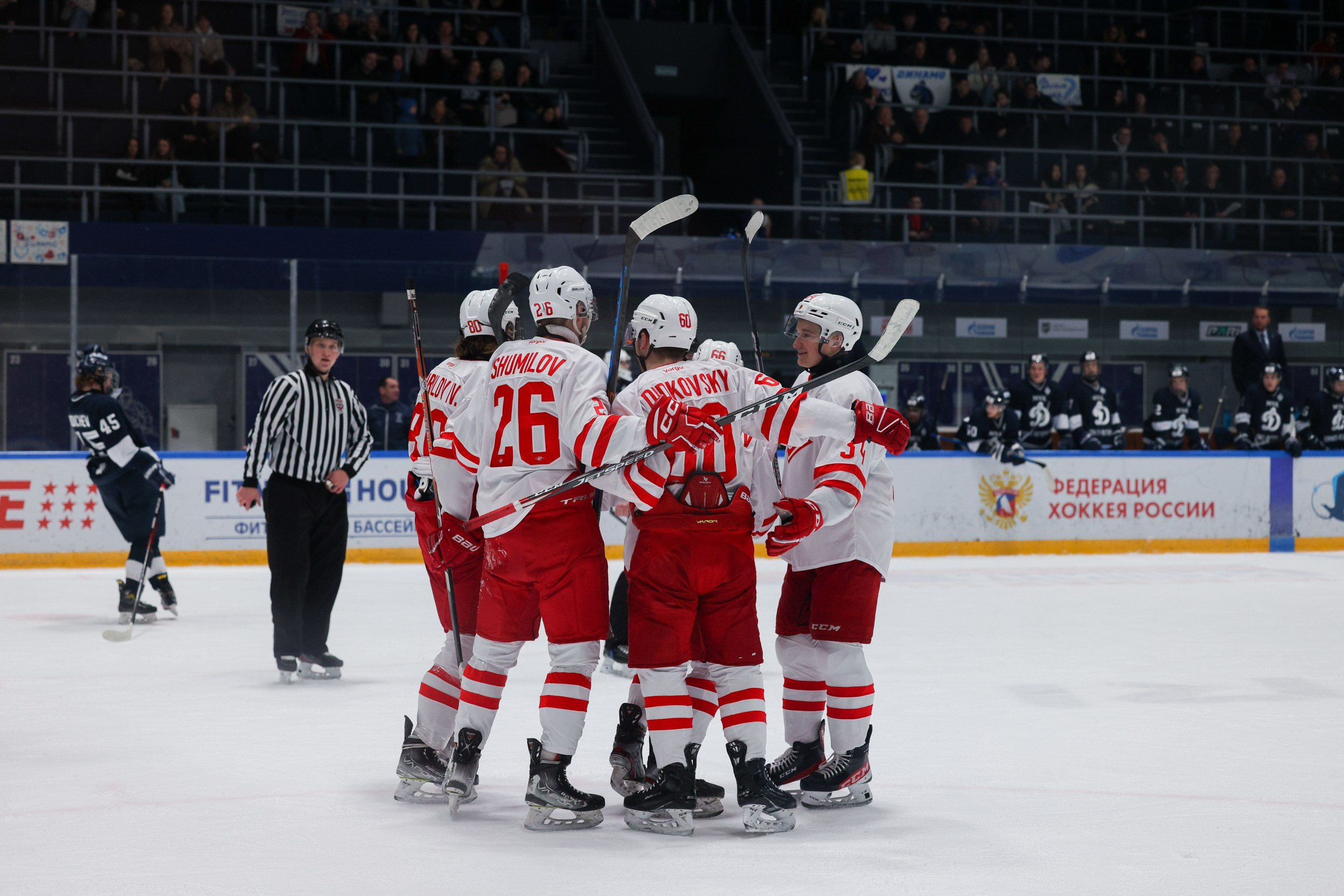 МХК Динамо — МХК Спартак. Фотограф Александр Заломаев