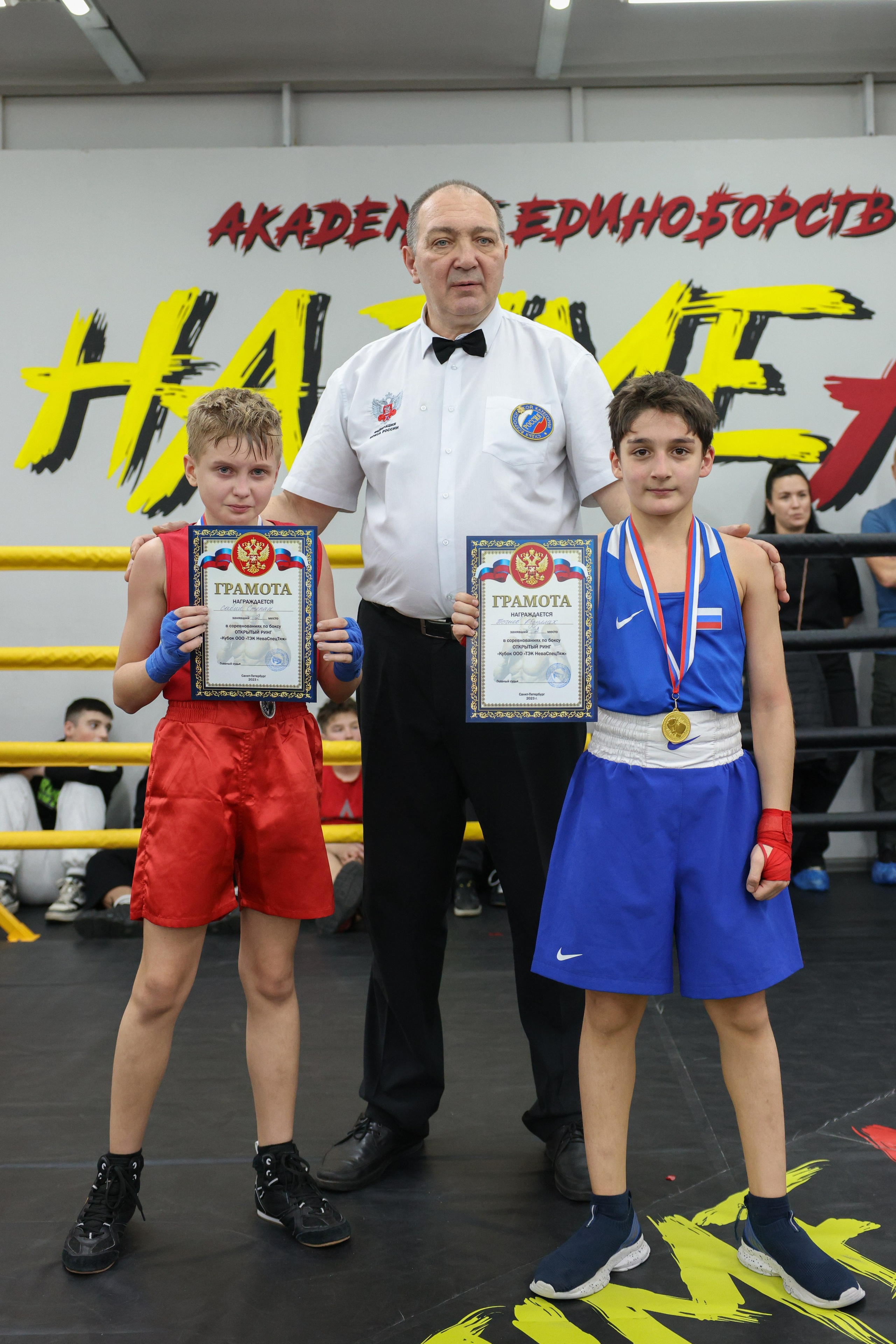 Открытый ринг «кубок ООО «ТЭК НеваСпецТяж». Фотограф Александр Заломаев