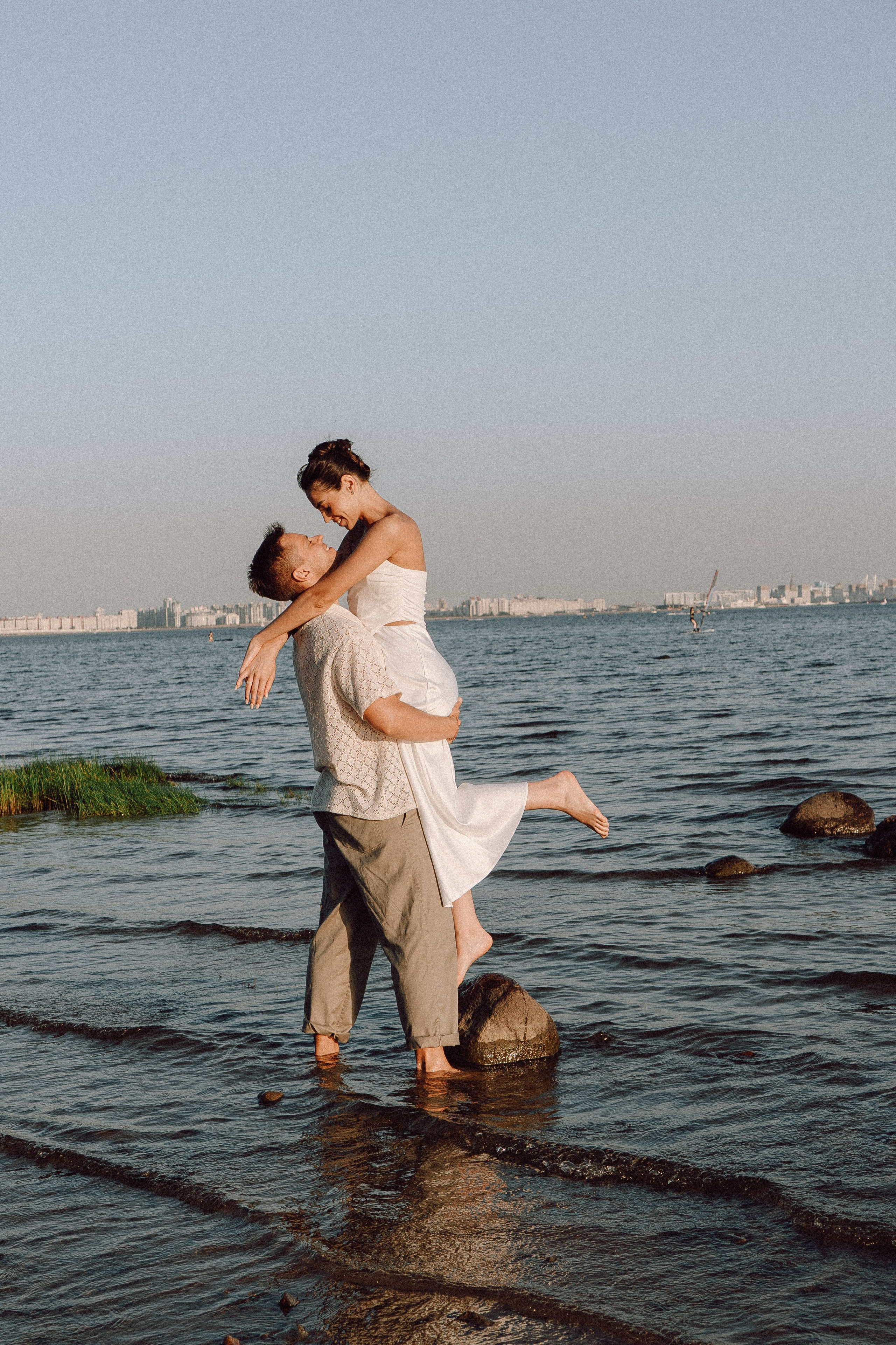 СВАДЕБНАЯ ФОТОСЕССИЯ ВЫЕЗДНОЙ ЦЕРЕМОНИИ (ФИНСКИЙ ЗАЛИВ). Профессиональный фотограф, Санкт-Петербург — Виктория Богомолова