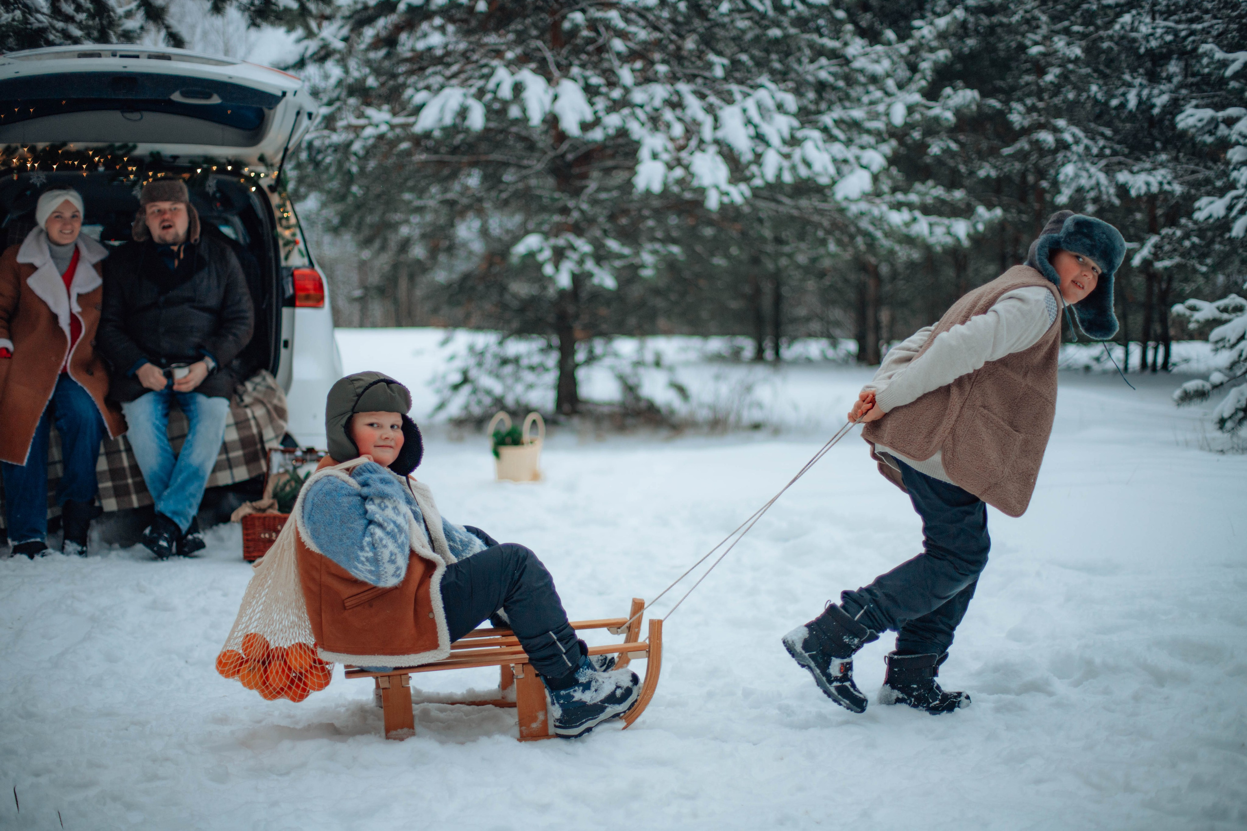На улице. Семейный фотограф Москва Ирина Малышева