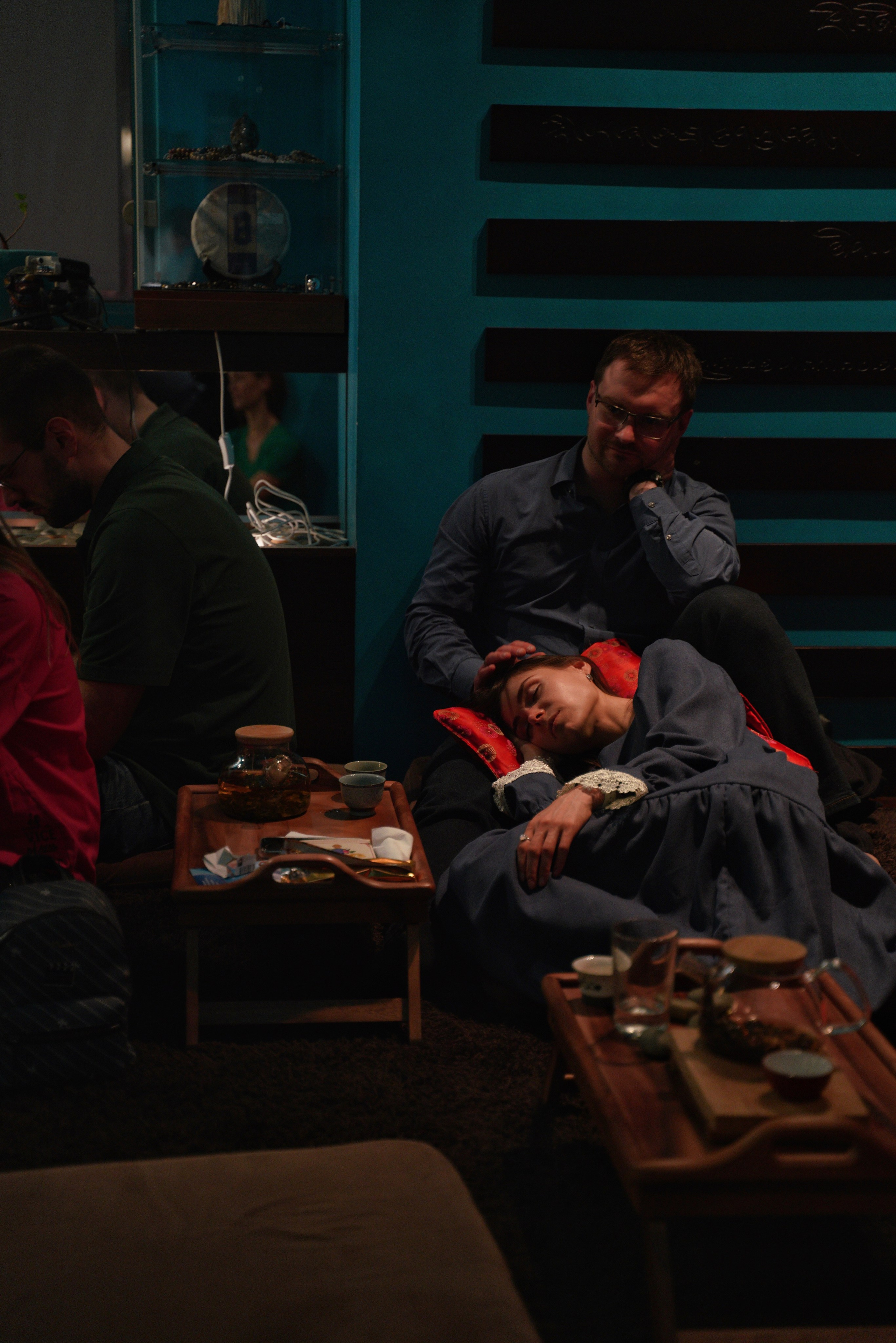 Выступление Forest jam project в Открытом в чайной Чаван. Портретный и репортажный фотограф Наталья Горобец