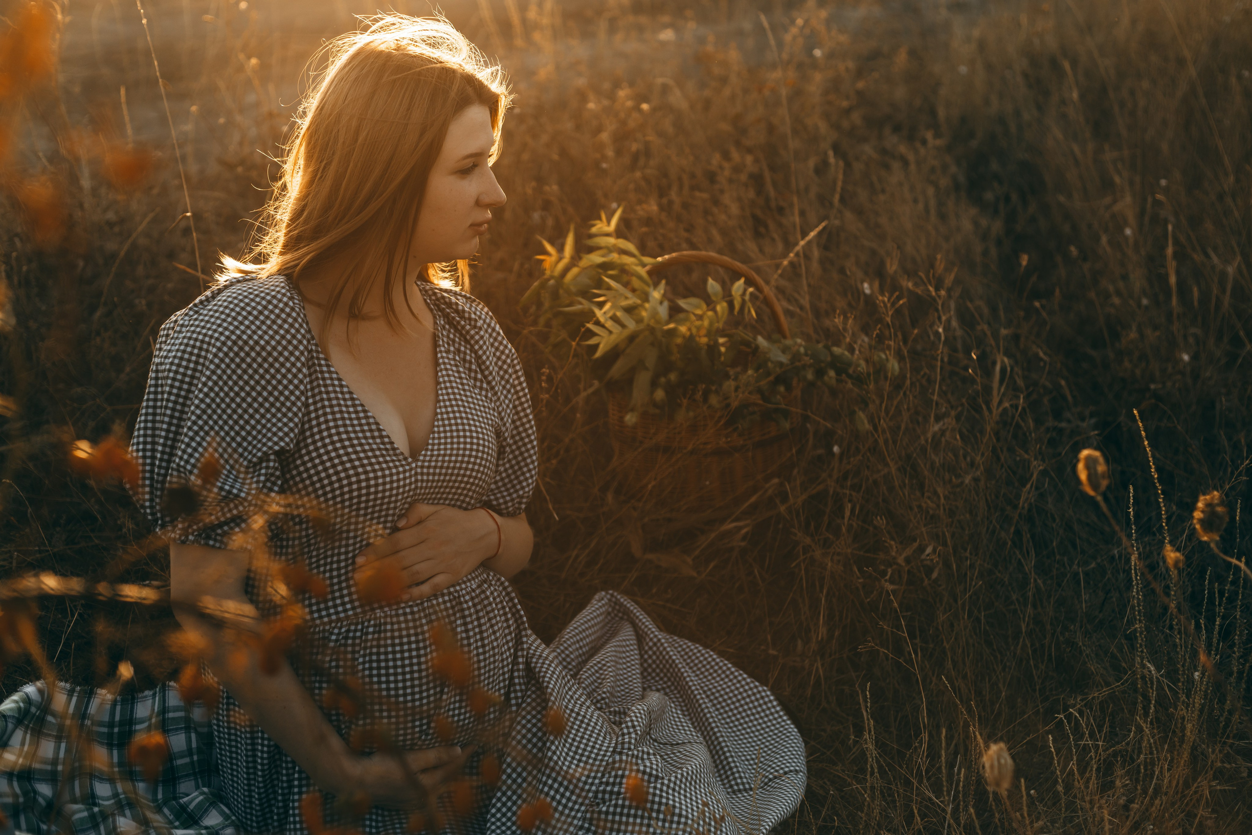 Фотосессия беременности на природе. Свадебный и семейный фотограф в Краснодарском крае Мария Данилкина