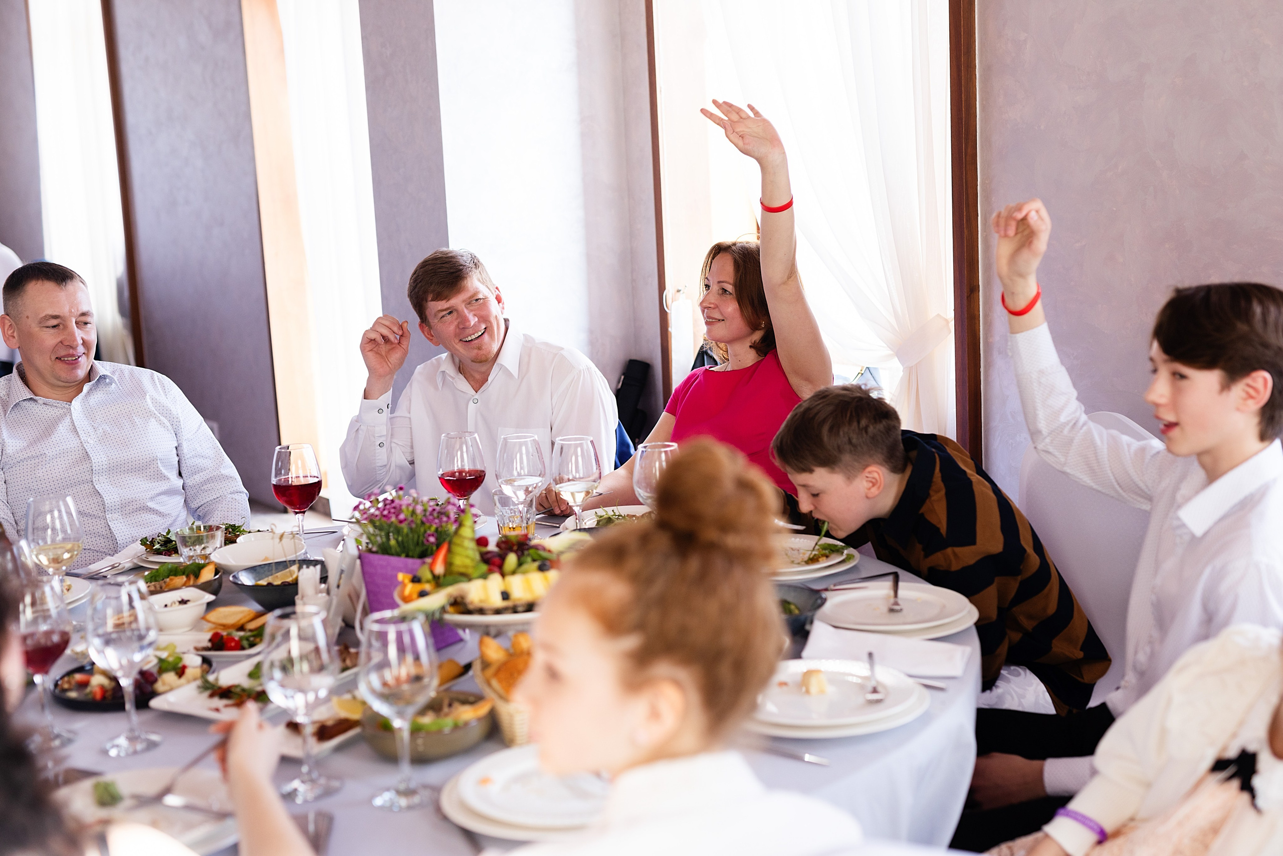 Юбилей в ресторане WaterHouse. Семейный и свадебный фотограф в Долгопрудном Виктория Моисеева