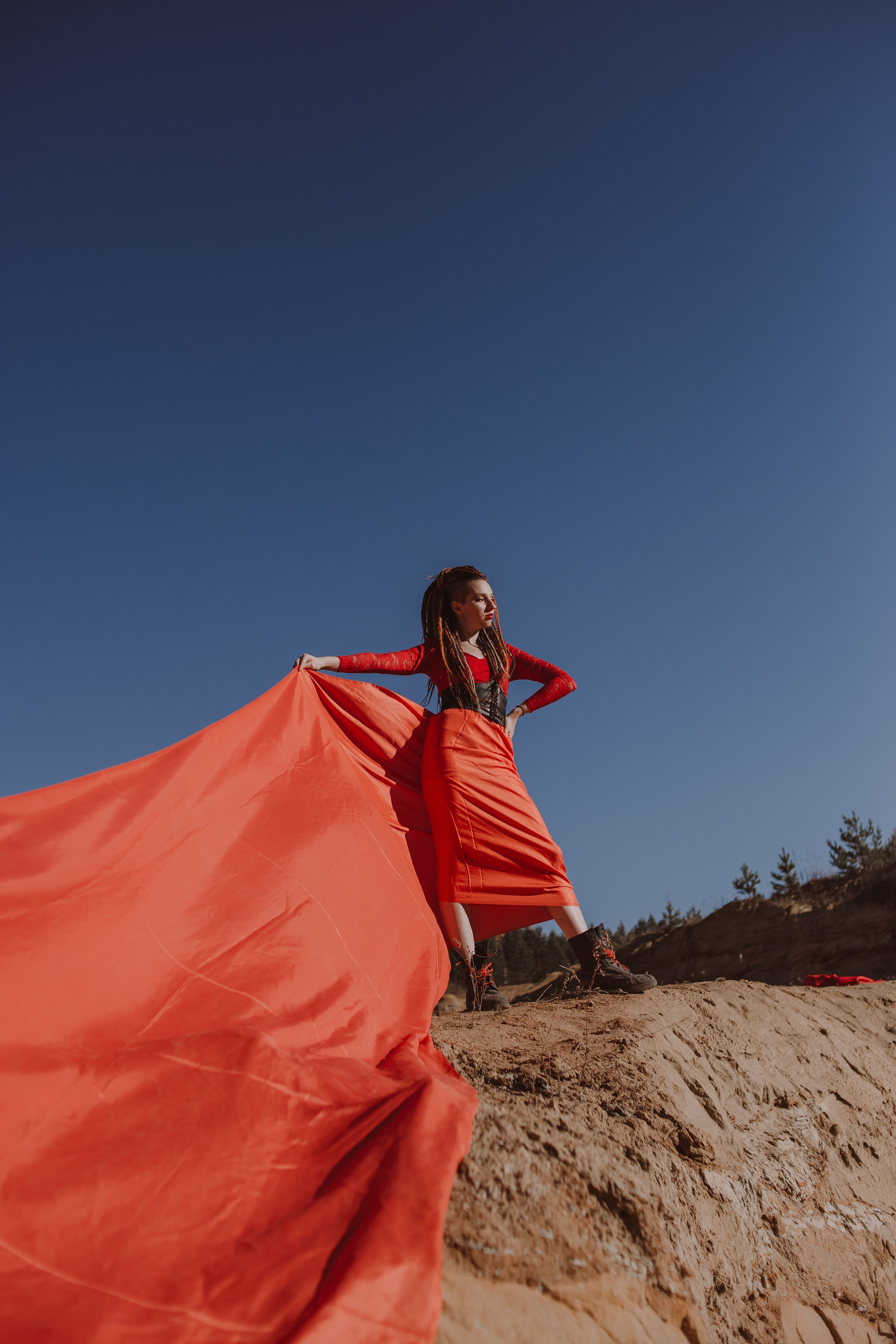 Марина. Песчаный карьер. Фотограф Регина Крикунова г. Красноярск