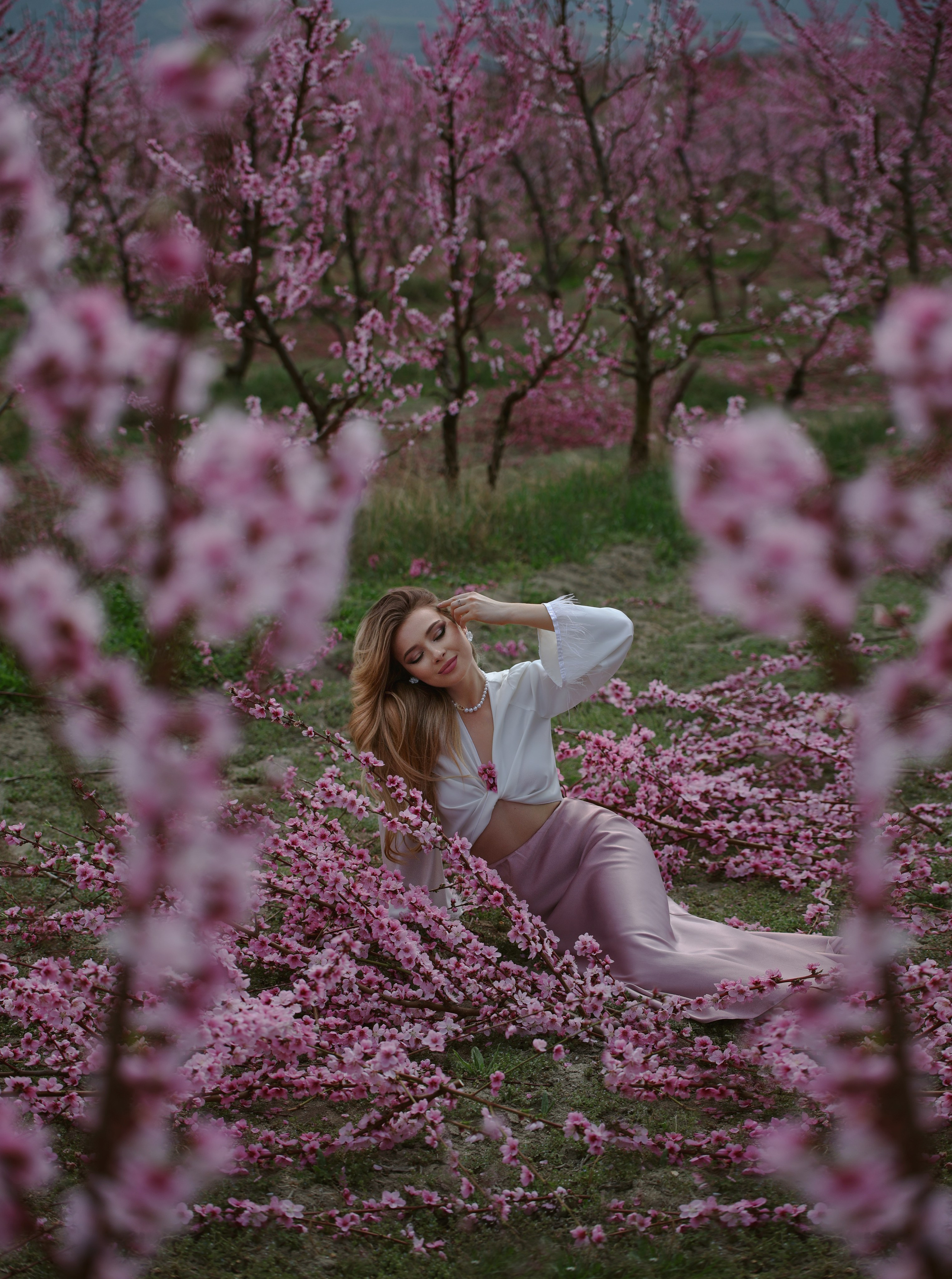 Персики. Студийный и уличный фотограф Анастасия Липовская