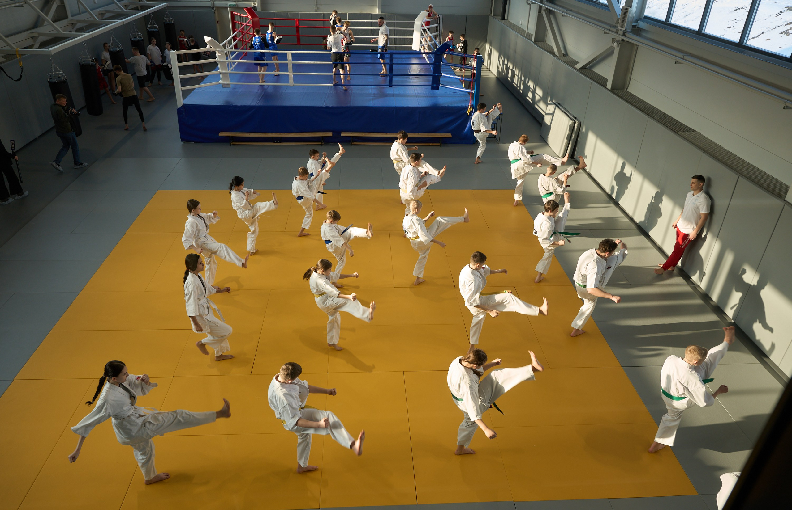 Открытие центров спортивных единоборств «Сокол» Красноярск/Дивногорск. Александр Сазонов Красноярск