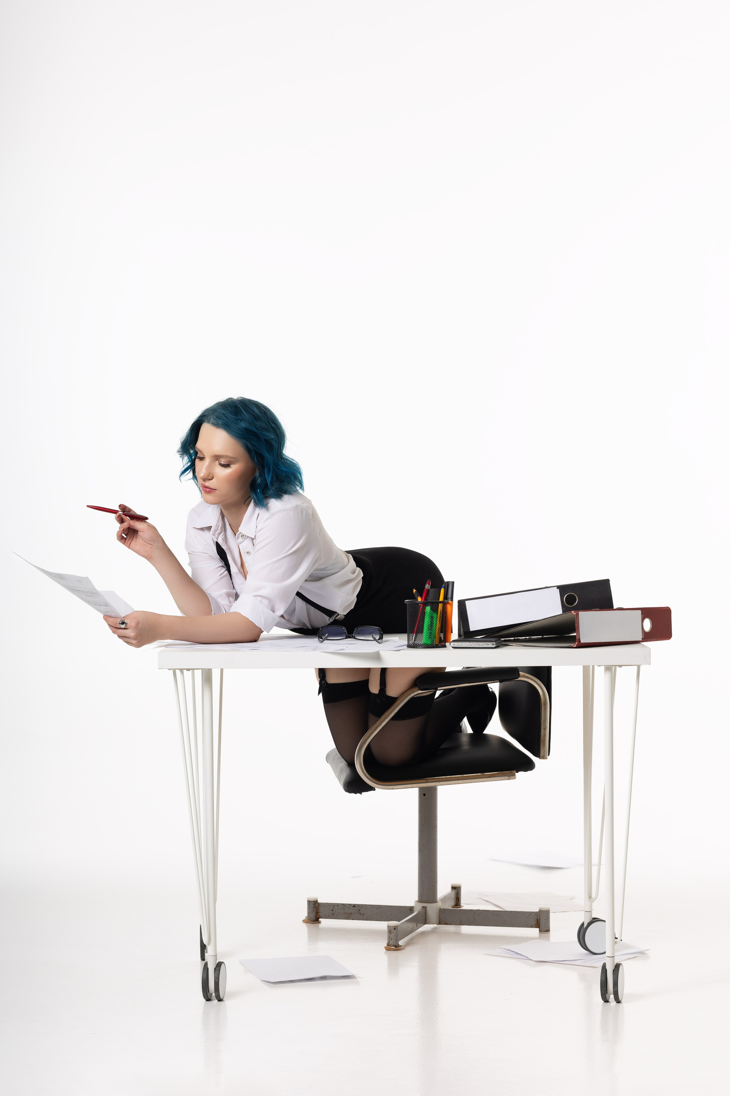 Женский портрет в студии. Фотограф Минск