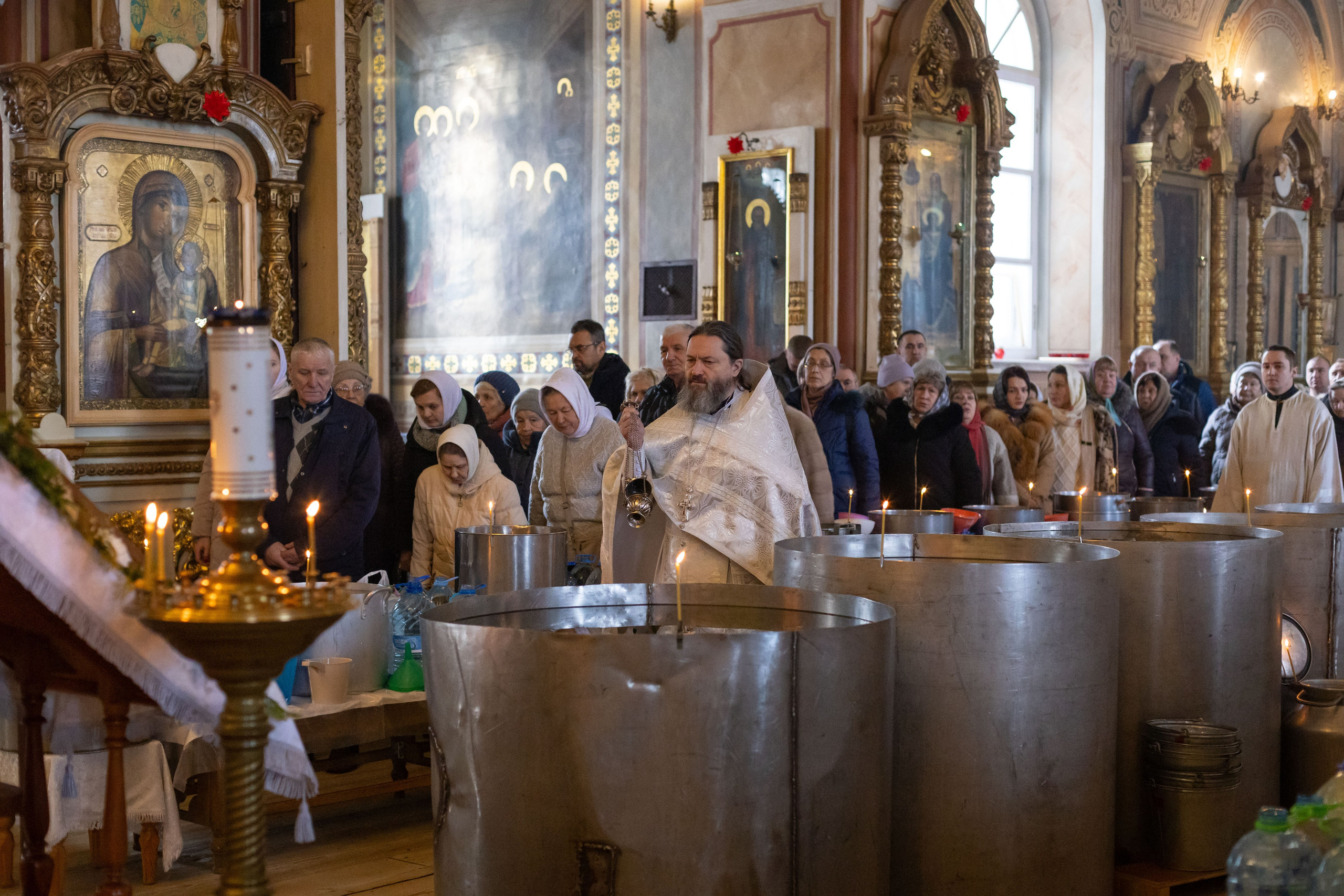 Крещение. Утренняя. Семейный и детский фотограф Анна Петракова