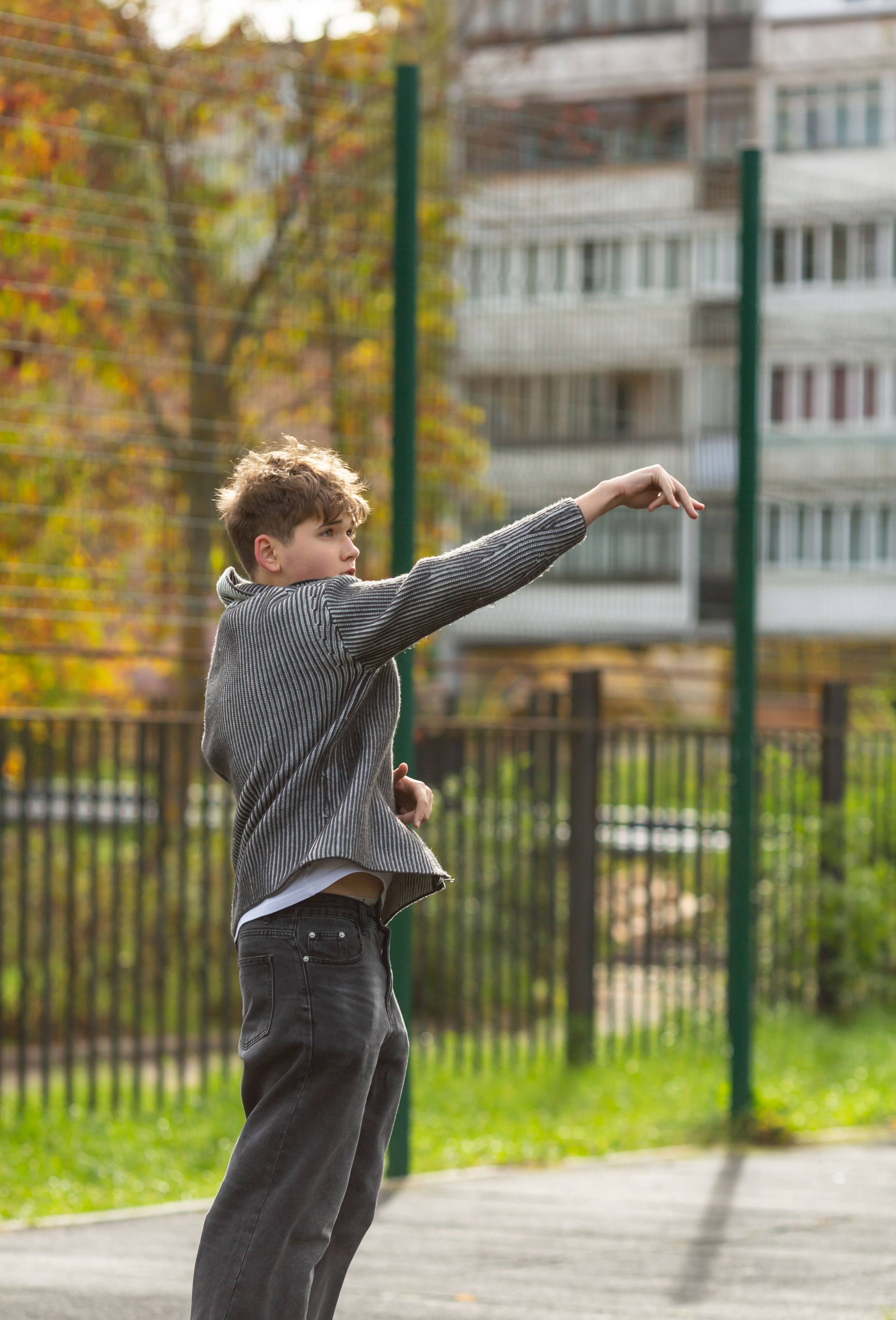Съемка у школы. Семейный и детский фотограф Анна Петракова