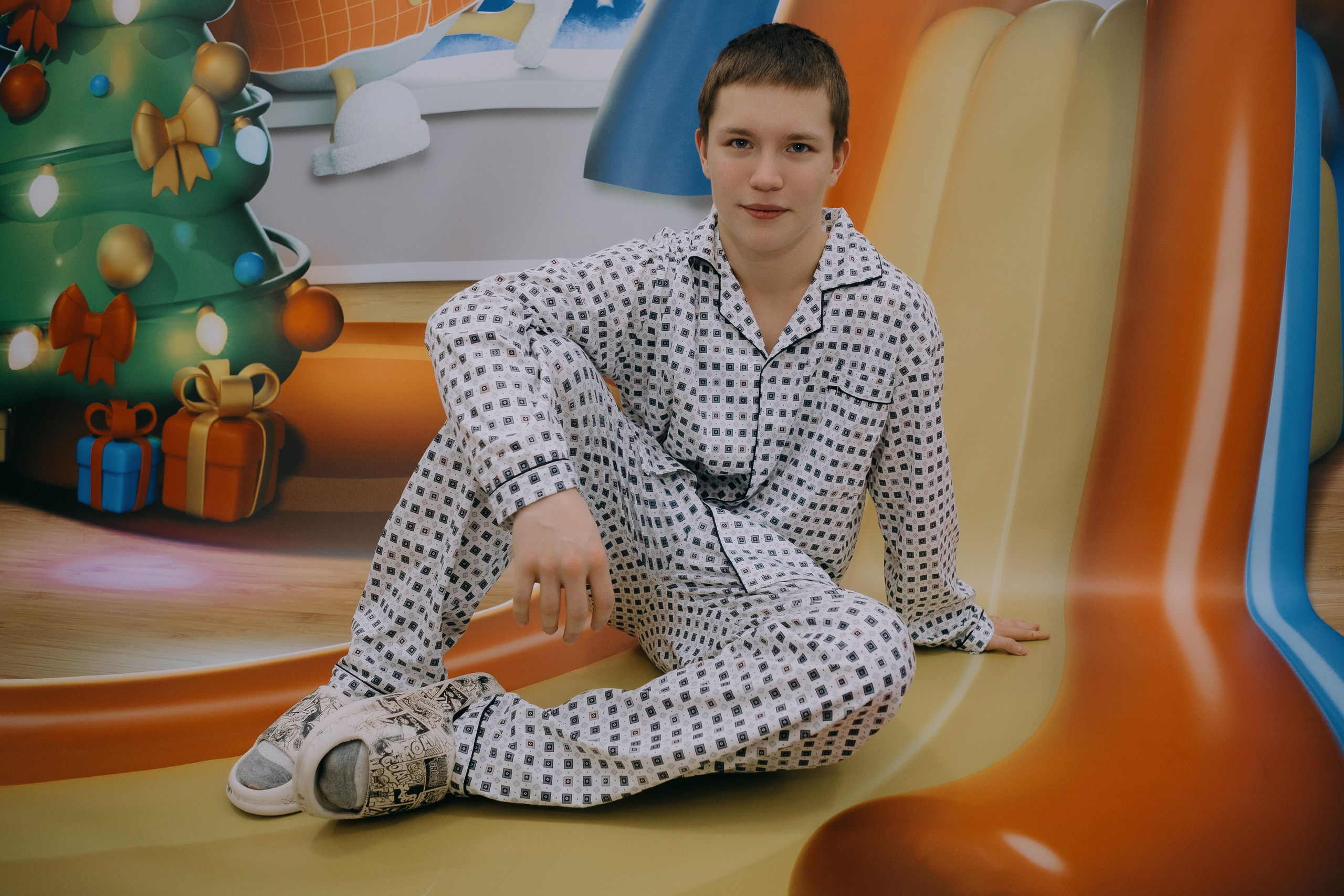 Пижамная вечеринка в школе-интернате № 5 // 27.12.2024. Денис Прохоров Фотограф в г. Магнитогорск