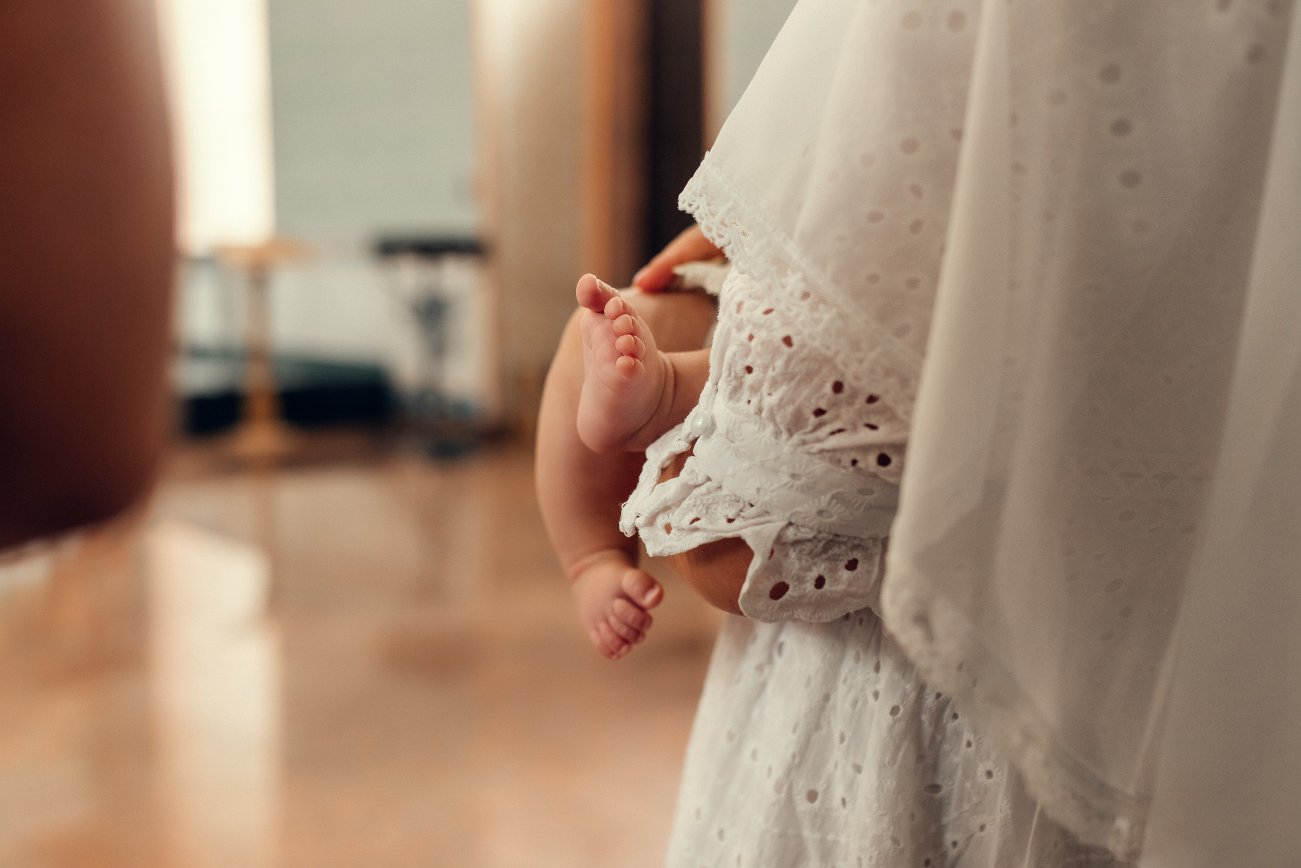 Таинство Крещения Евы в церкви Успения Пресвятой Богородицы в г. Богородск. Екатерина Крапивина фотограф церковных Таинств в Нижний Новгороде