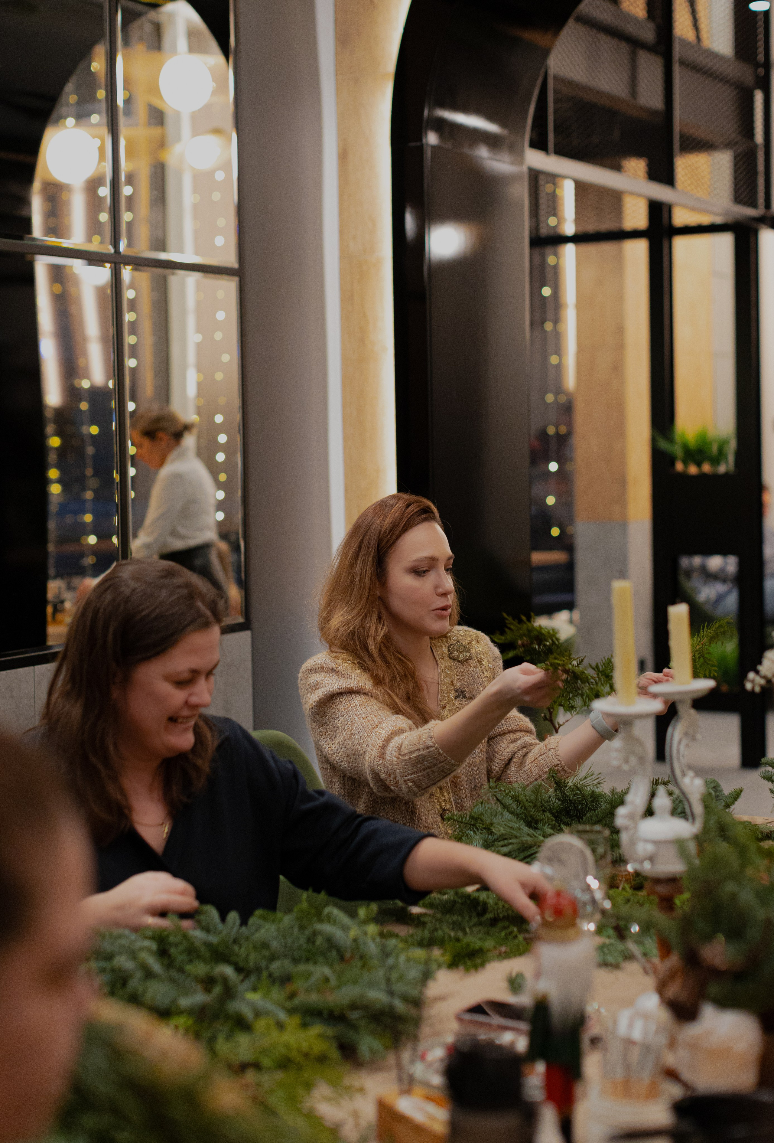 Мк Новогодний Венок. Анастасия Ракчеева Художник