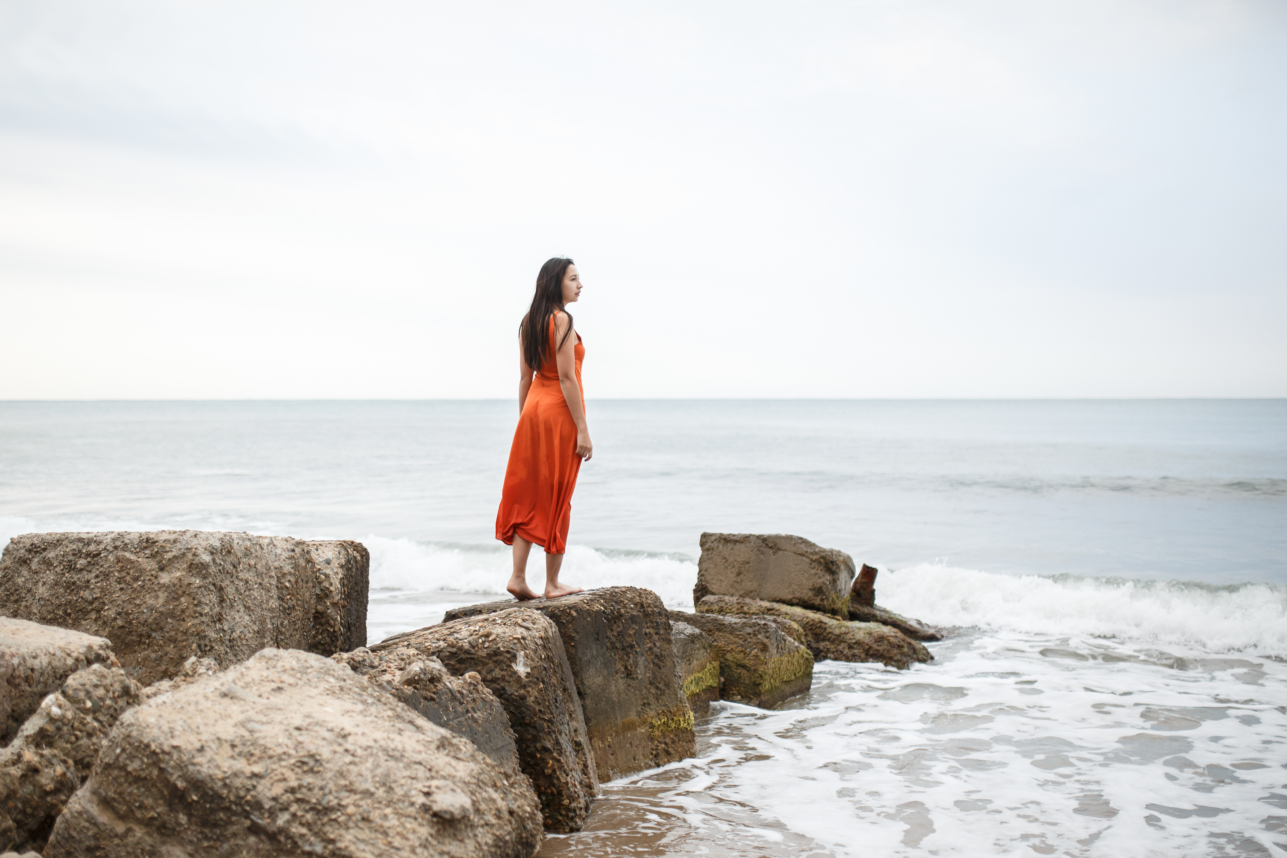 Катя. Фотосессия на море. Свадебный и семейный фотограф Наталья Бородина