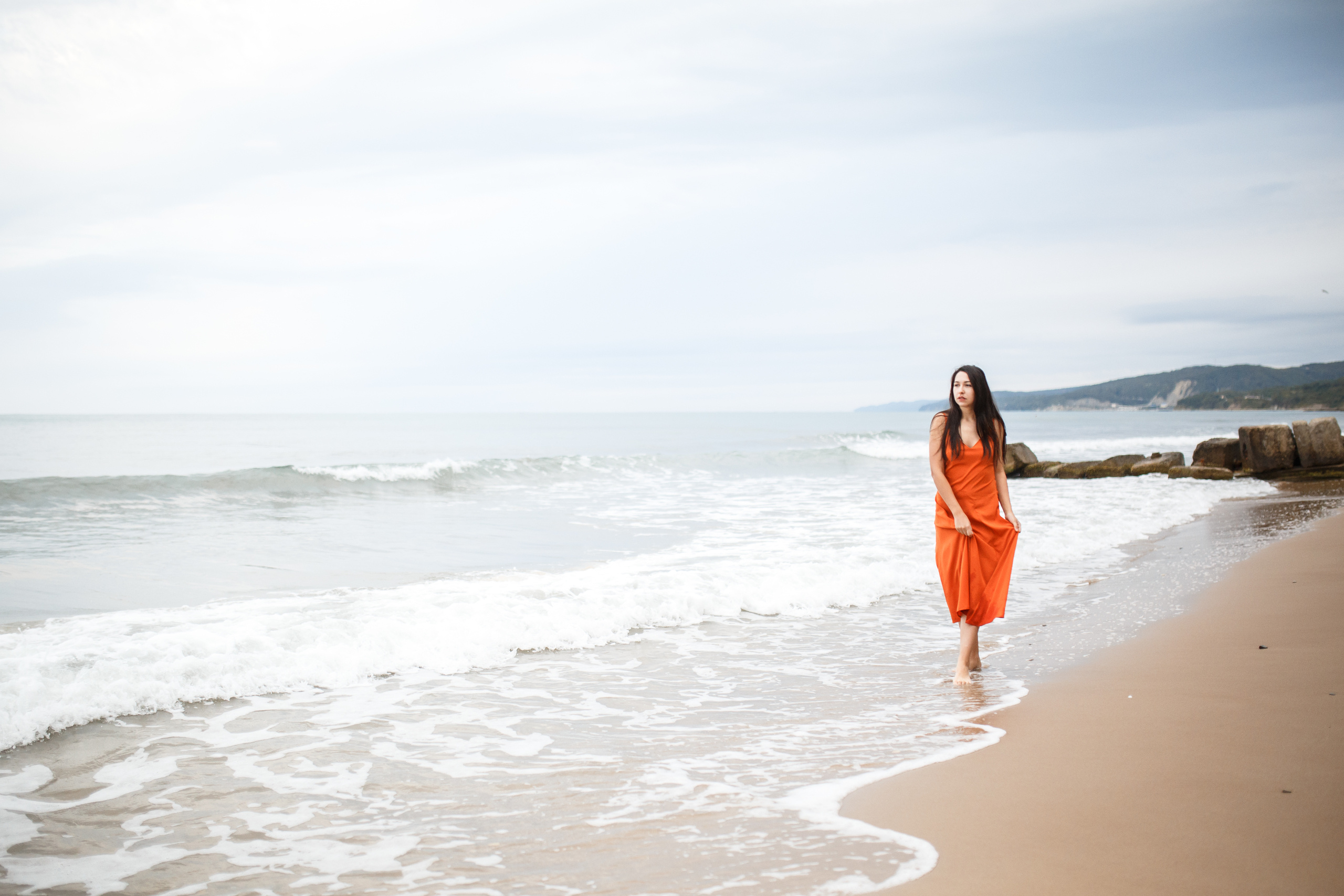 Катя. Фотосессия на море. Свадебный и семейный фотограф Наталья Бородина