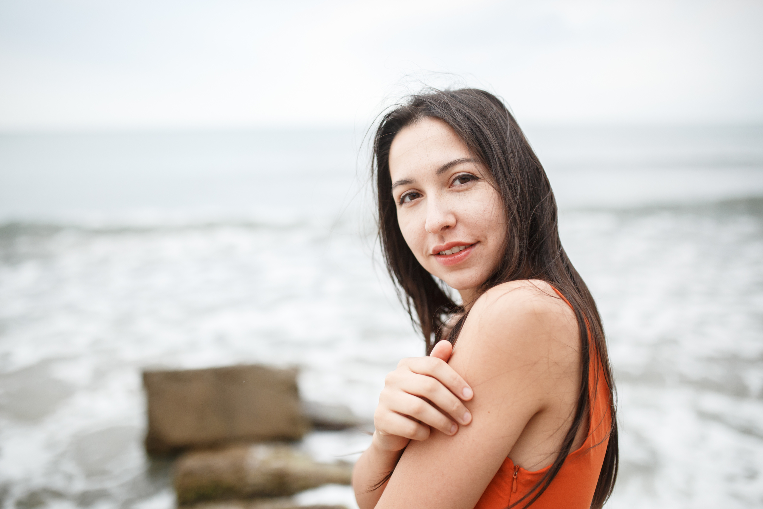 Катя. Фотосессия на море. Свадебный и семейный фотограф Наталья Бородина