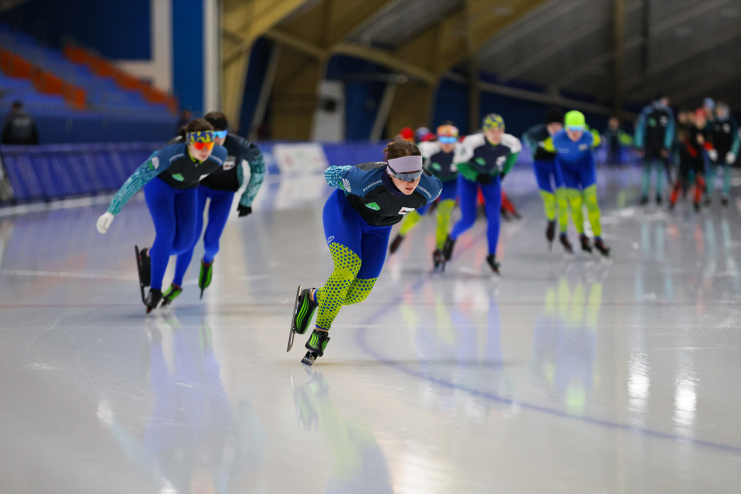 Конькобежный спорт. Спортивная съемка Мария Царфати