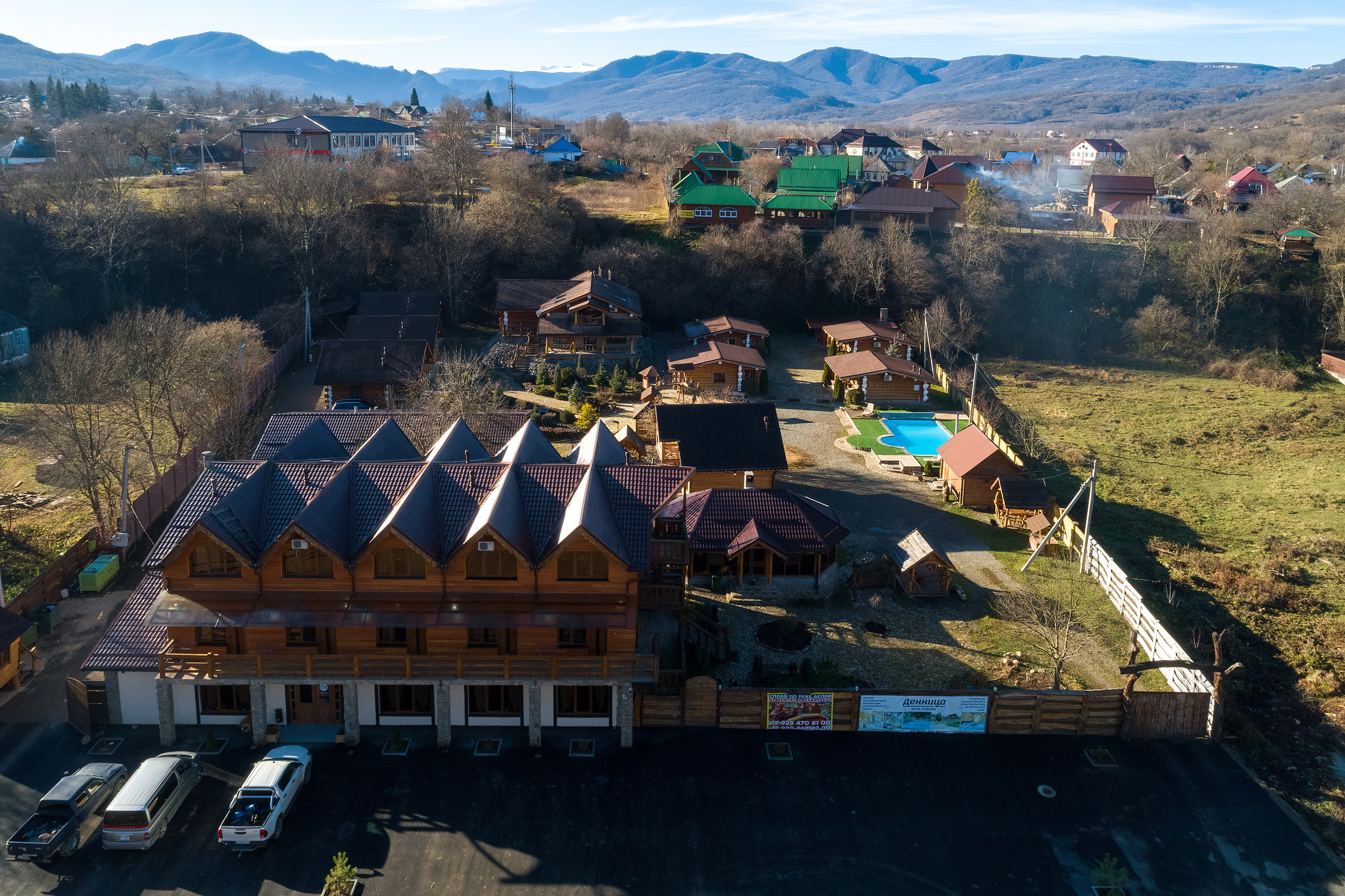 Отель в Адыгее. Фотограф Михаил Белозеров