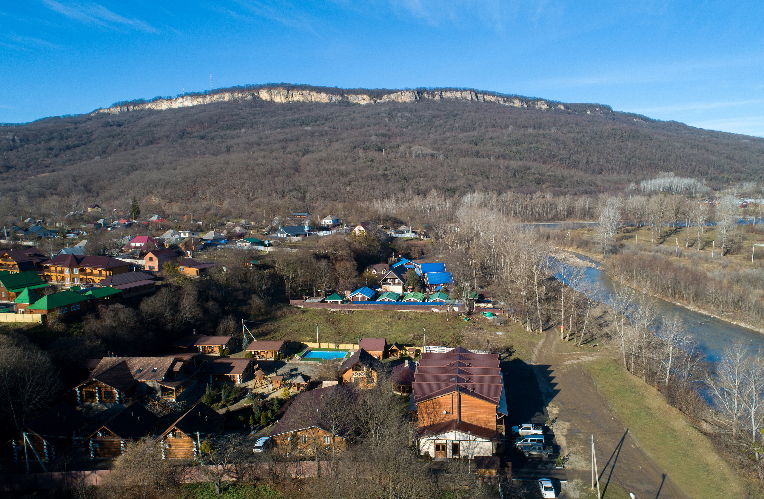 Отель в Адыгее. Фотограф Михаил Белозеров