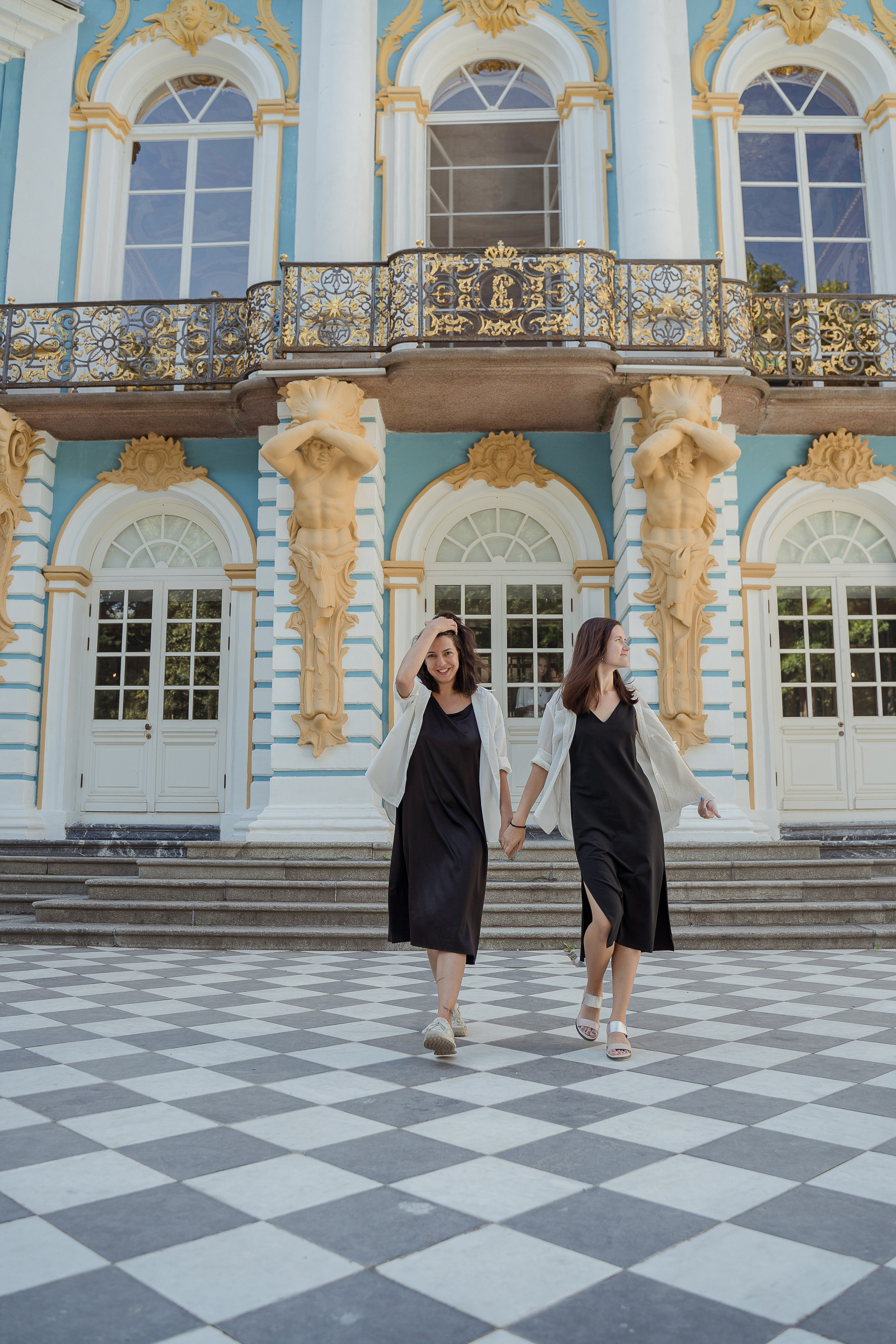 Семейная фотосессия в Екатерининском парке Царского Села. Свадебный и семейный фотограф в Пушкине и Санкт-Петербурге Мария Филиппова