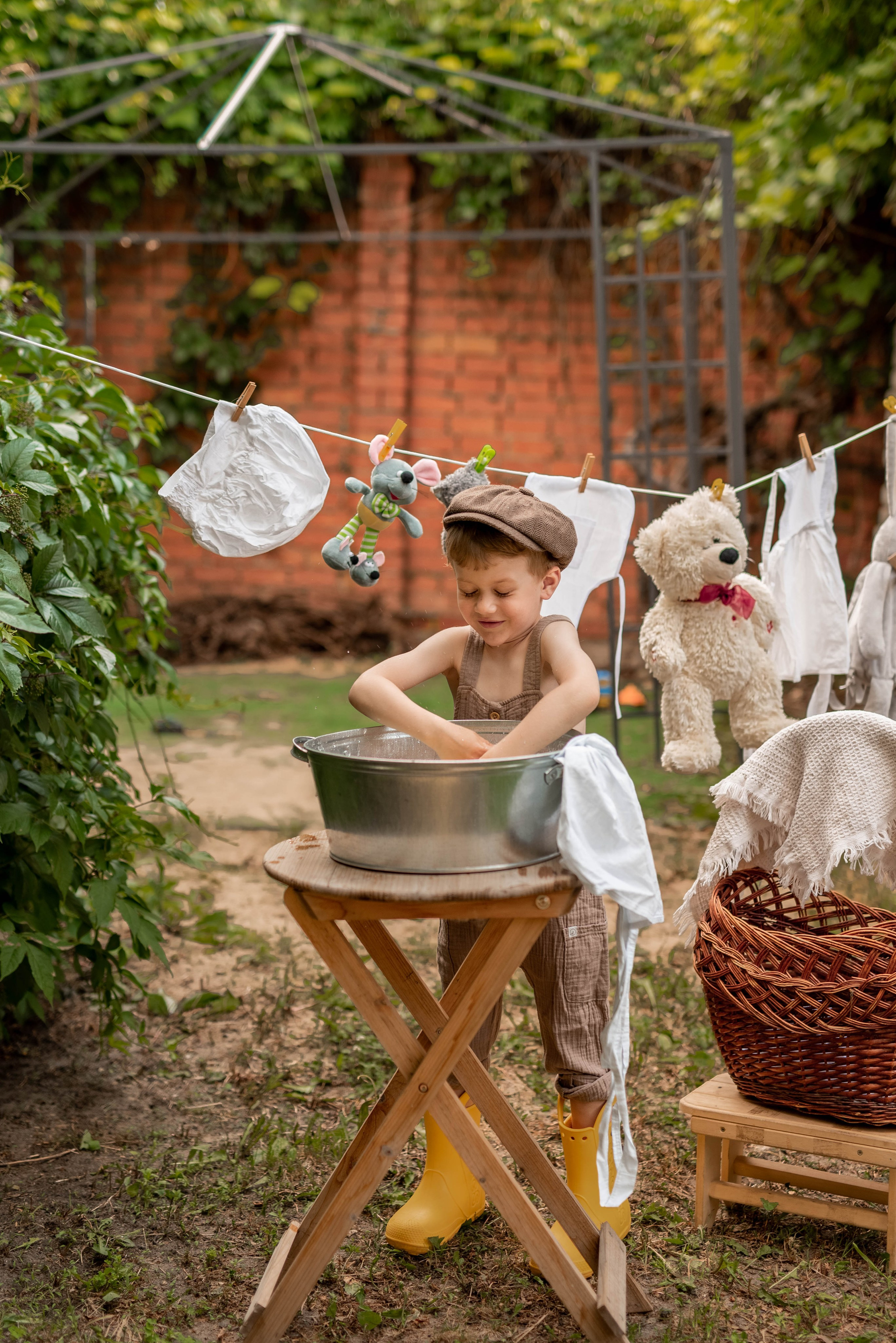 Фотосессия Стирка. Семейный, детский фотограф в Воронеже Анна Никитина