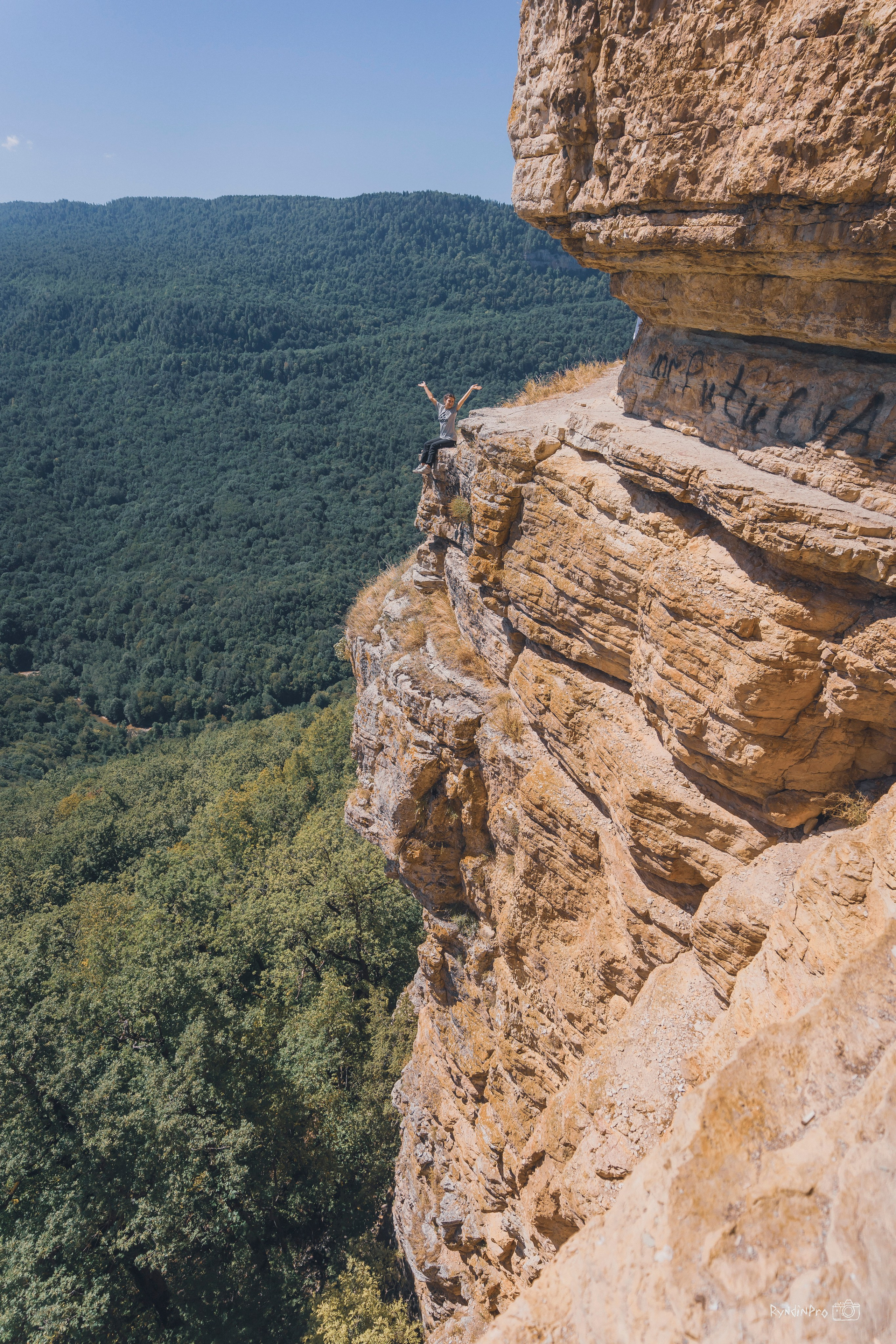 Поход на Орлиную полку + Университетский водопад с командой Мадьяр 15.08.24. Репортажный фотограф в Краснодаре Рындин Дмитрий