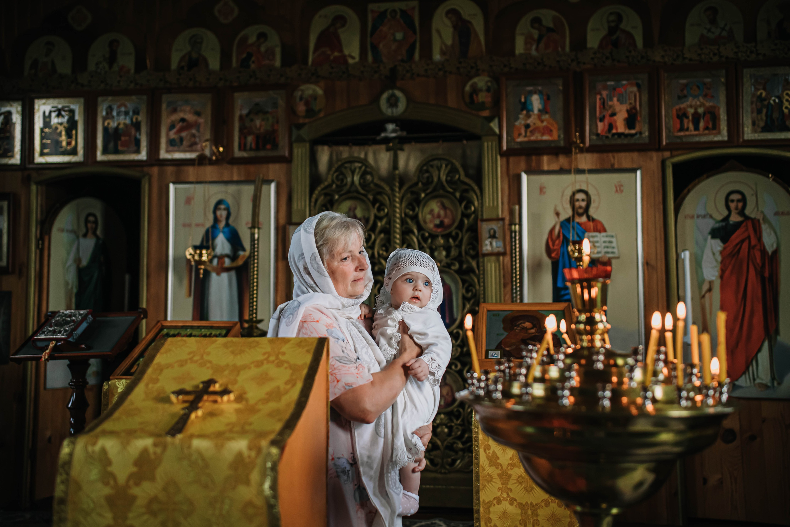 Крещение Мирославы. Фотограф Дарья Маташкова