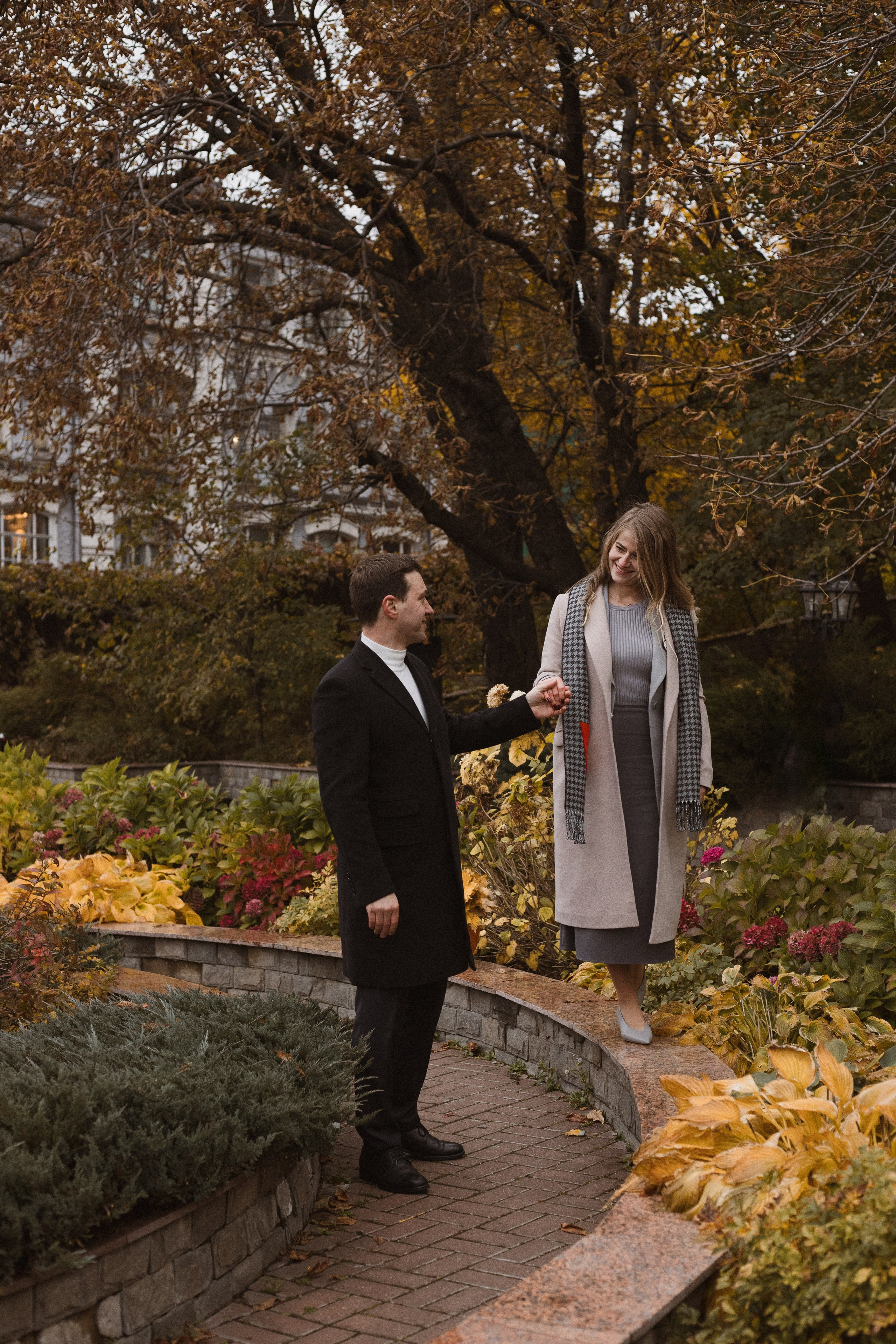 Осенняя прогулка. Свадебный и портретный фотограф в Москве Мария Кравченко