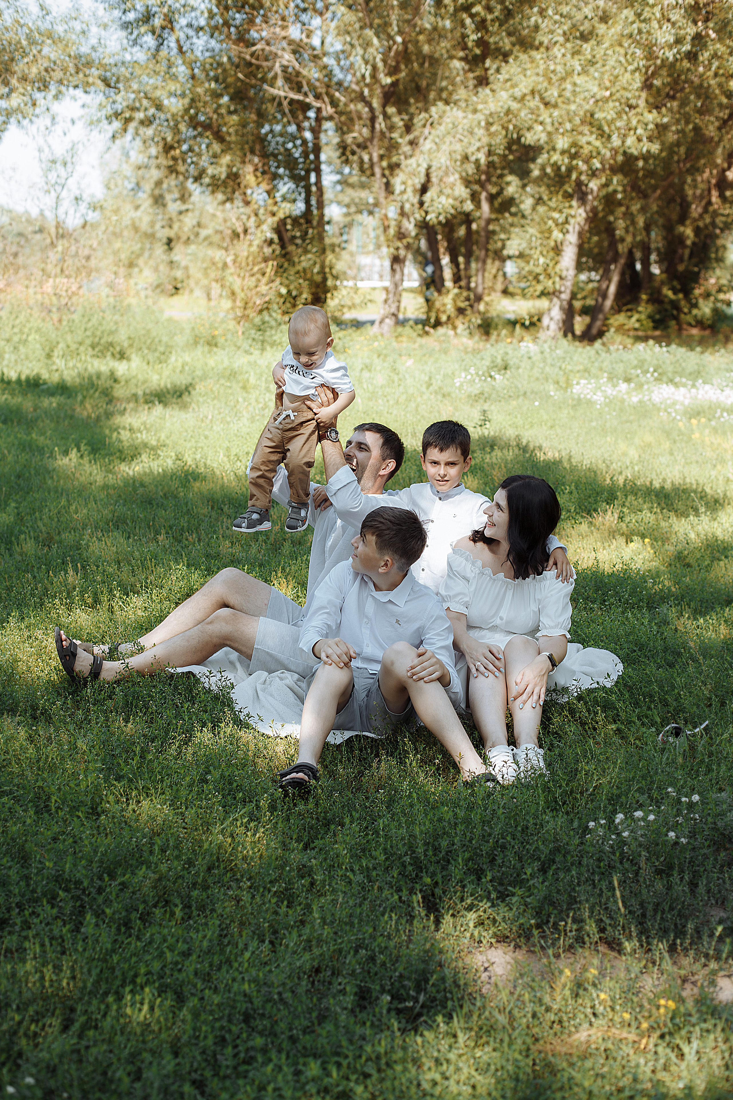 Семейные фотосессии. Семейный фотограф в Омске Самсонова Наталья