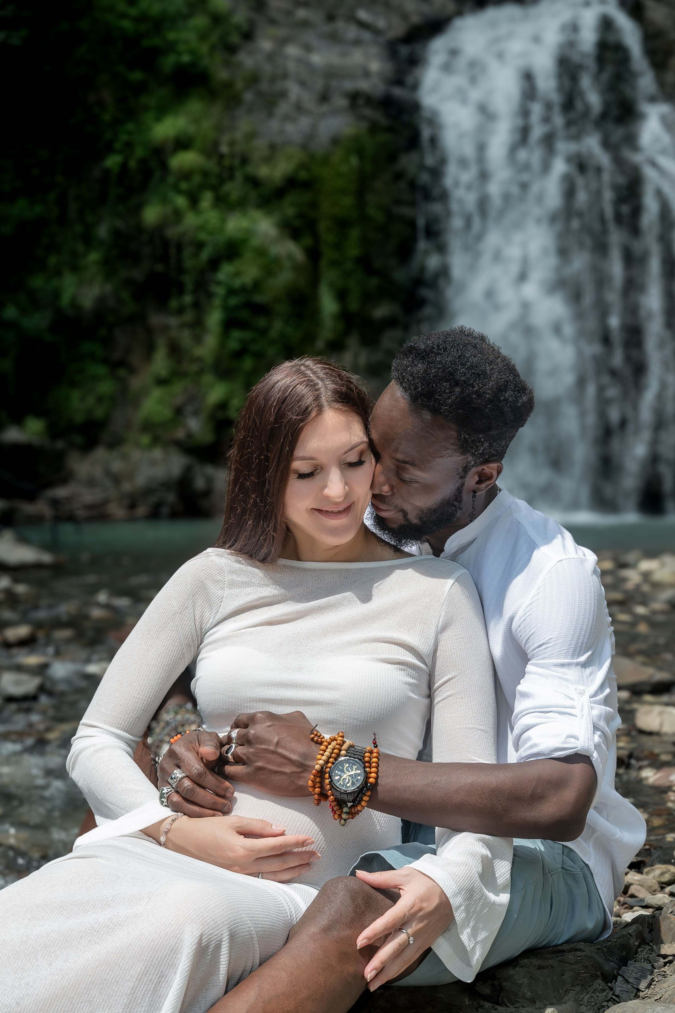 Тьерри и Светлана водопады. Наталья Слесаренко фотограф в Сочи