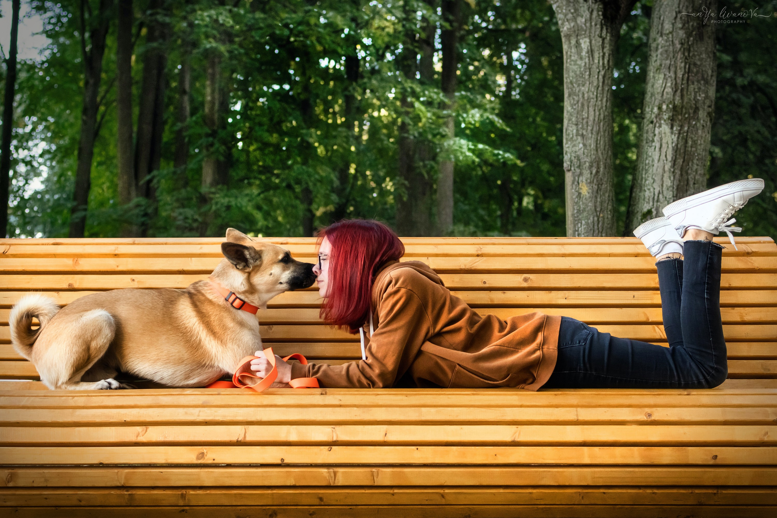 Лиза и Юки. Фотограф анималист Аня Ливанова | Рыбинск