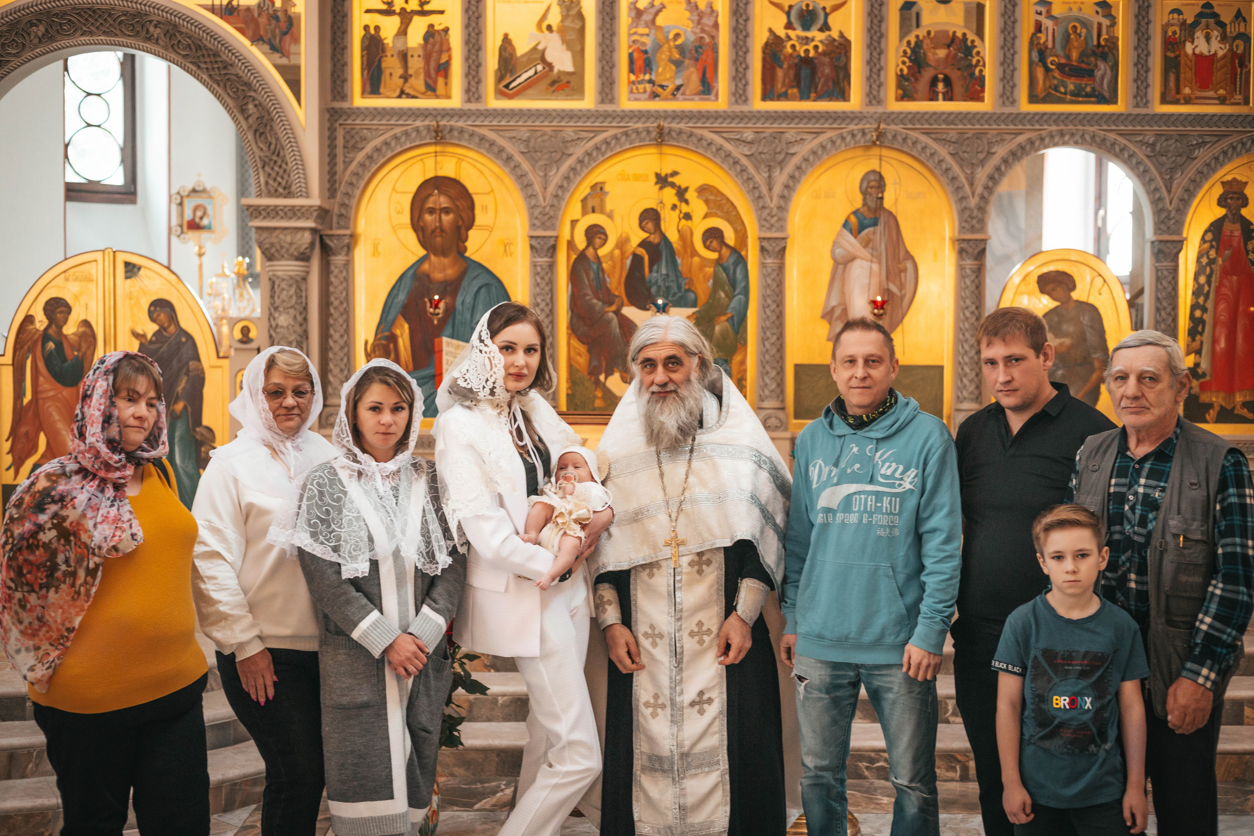 КРЕЩЕНИЕ. Фотосессия новорожденных в Москве и Московской области