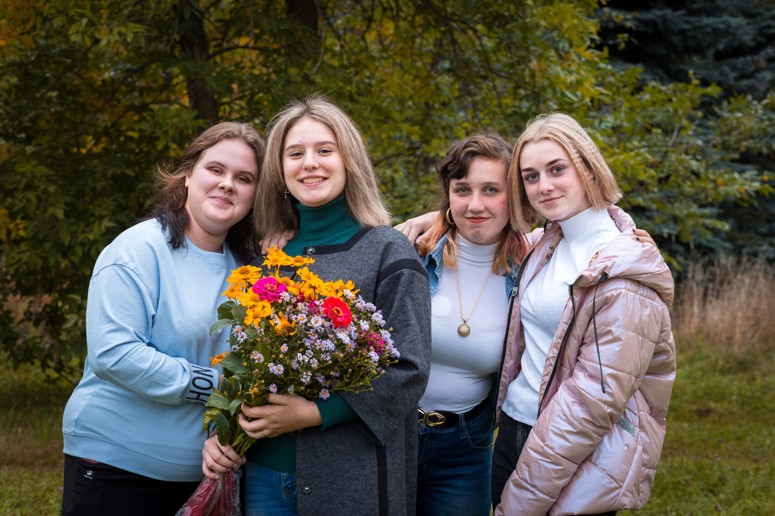 Съёмка в парке. Выпускные альбомы «Эврика» в Нижнем Новгороде