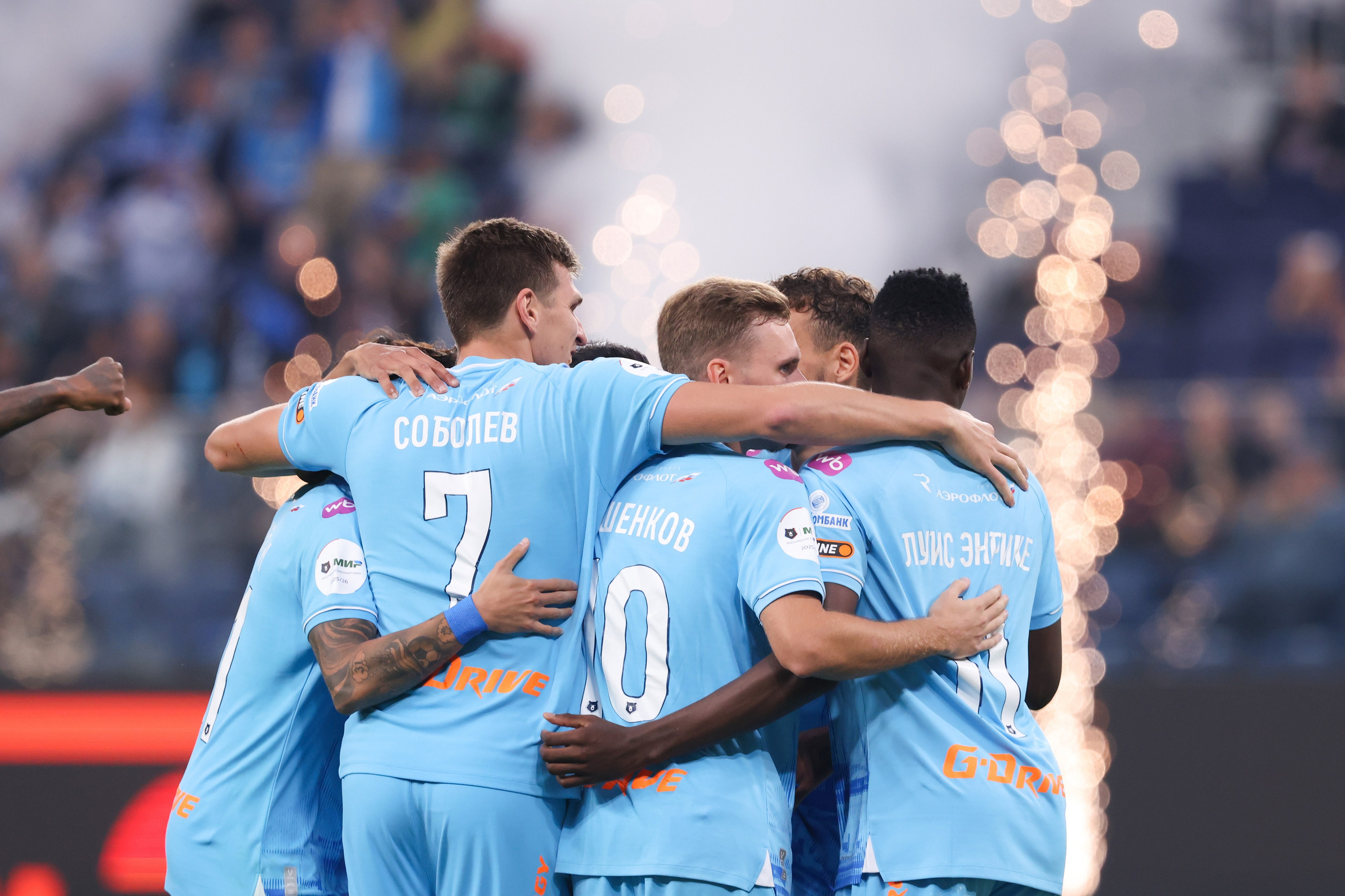 ФК «Зенит» — ФК «Пари НН» 30.08.2025. Спортивный и репортажный фотограф Антон Тереханов