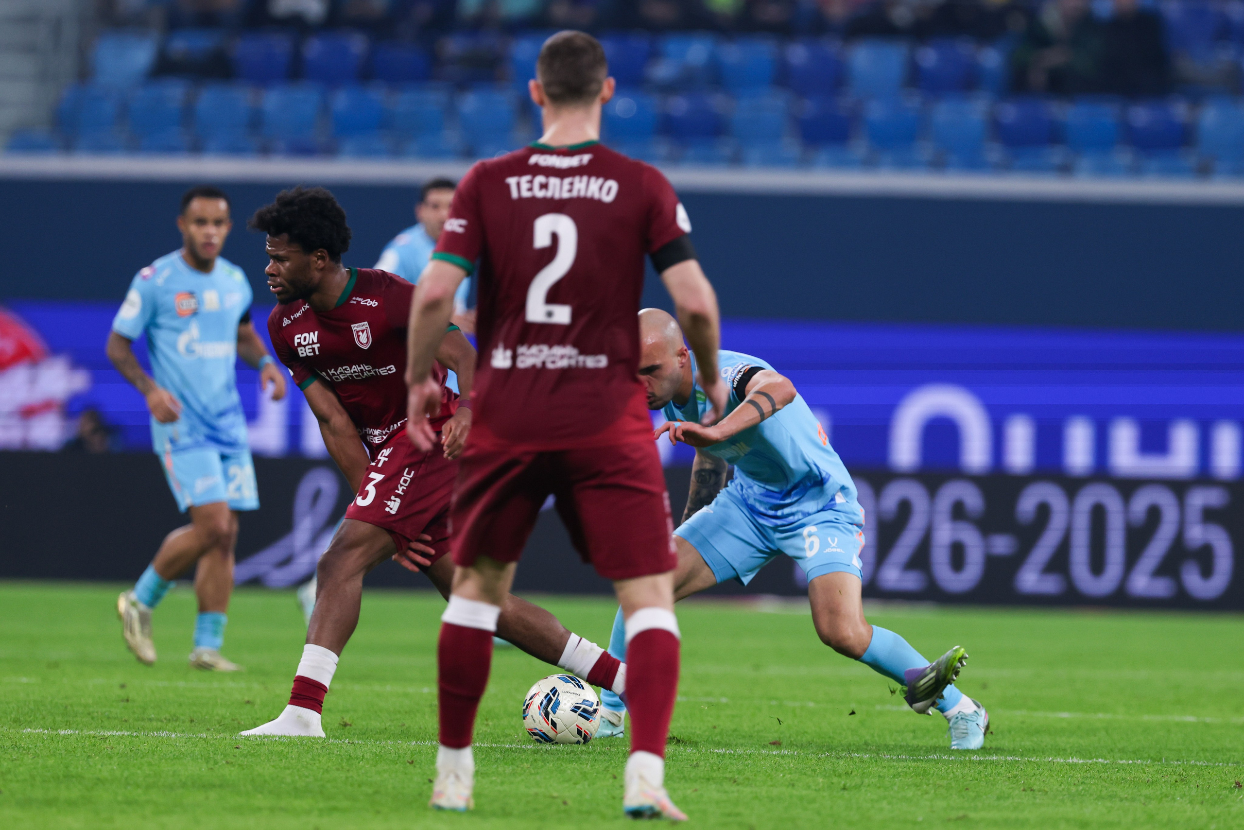 ФК «Зенит» — ФК «Рубин» 30.11.2025. Спортивный и репортажный фотограф Антон Тереханов