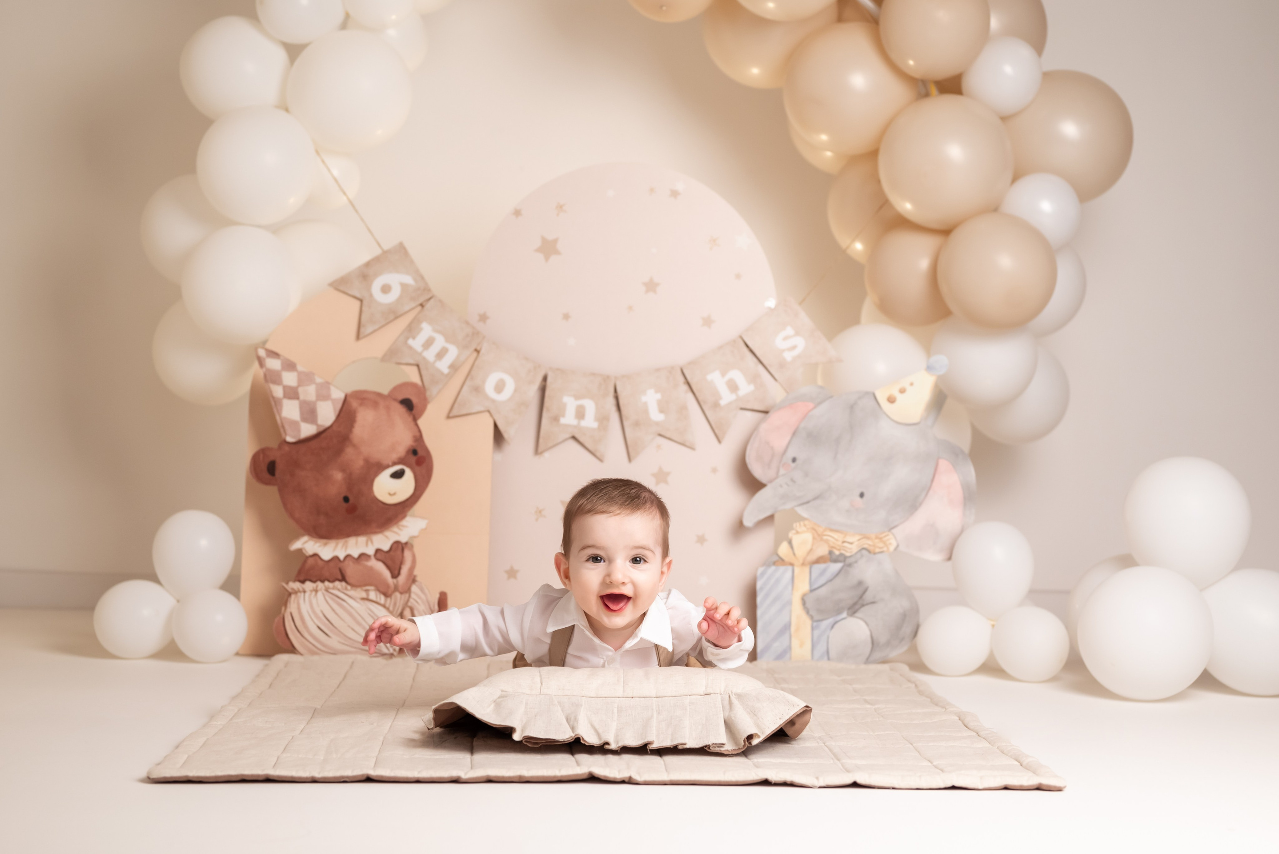 Тимуру 6 месяцев. Фотограф новорожденных в Норильске Виктория Шагалиева