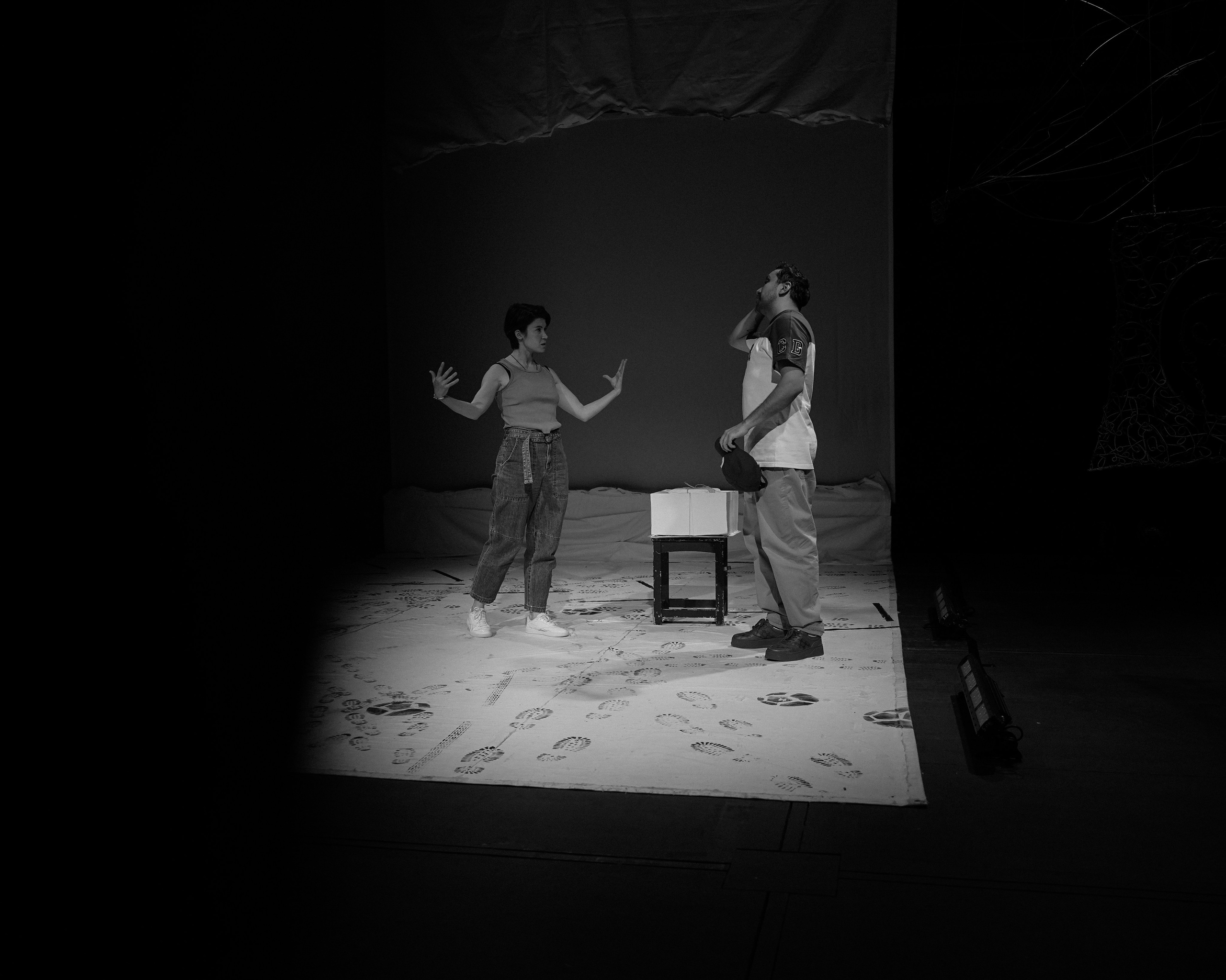 Rehearsal of the play “Mom, who’s that in the picture?”. Katyavasileva