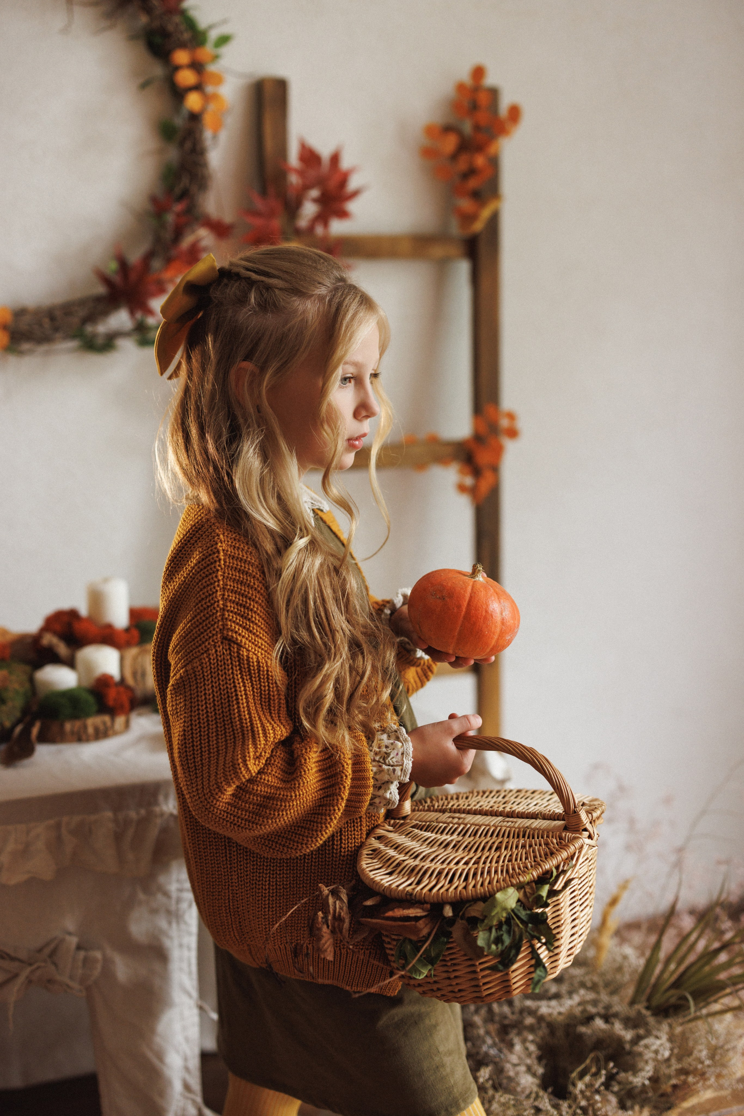 Осенняя фотосессия в фотостудии Mestone, город Краснодар. Семейный и детский фотограф в Краснодаре Анна Трашкова