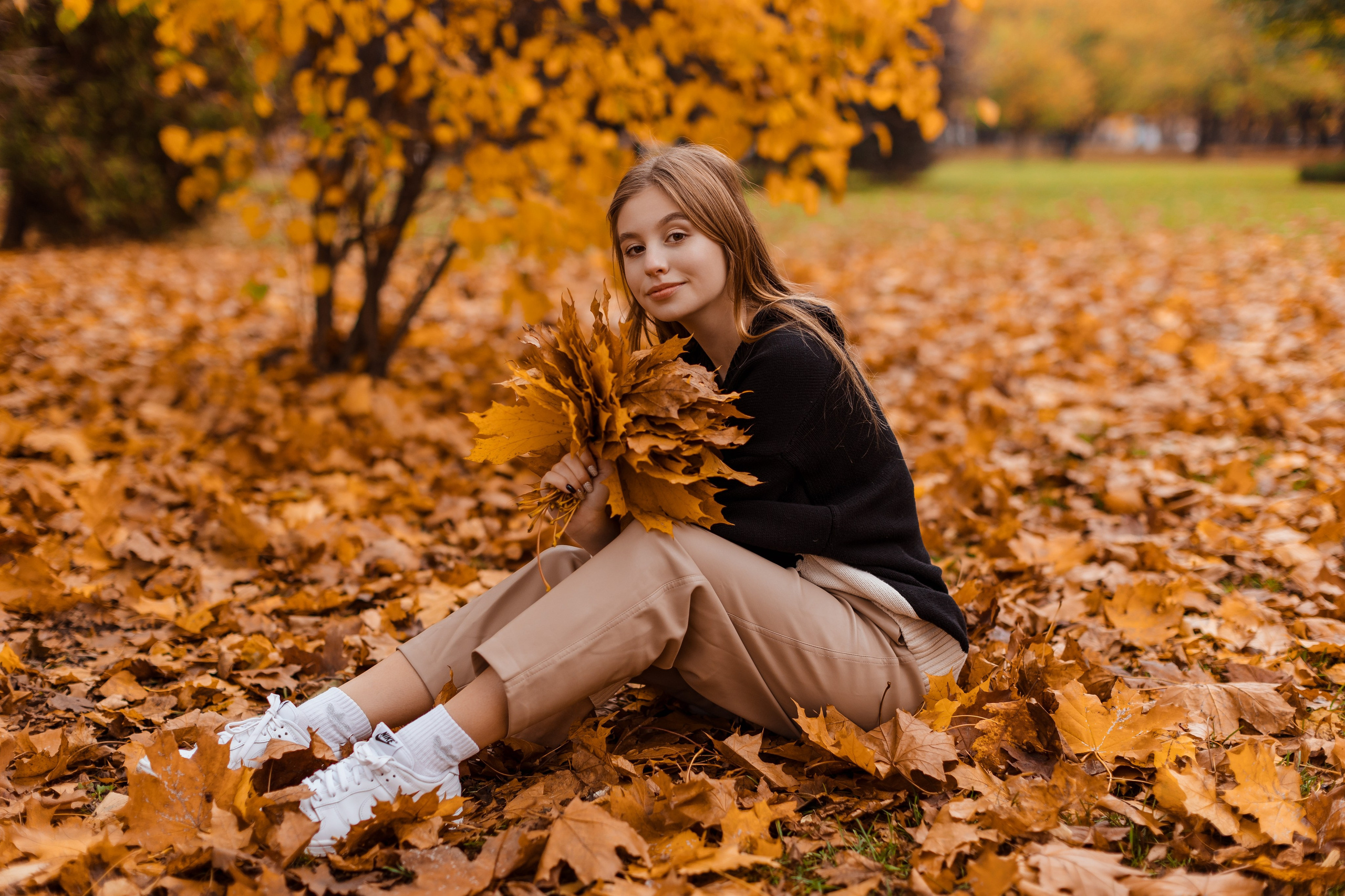 Семейная, золотая осень. Фотограф в Калининграде свадебная фотография, репортажная, фотосессии
