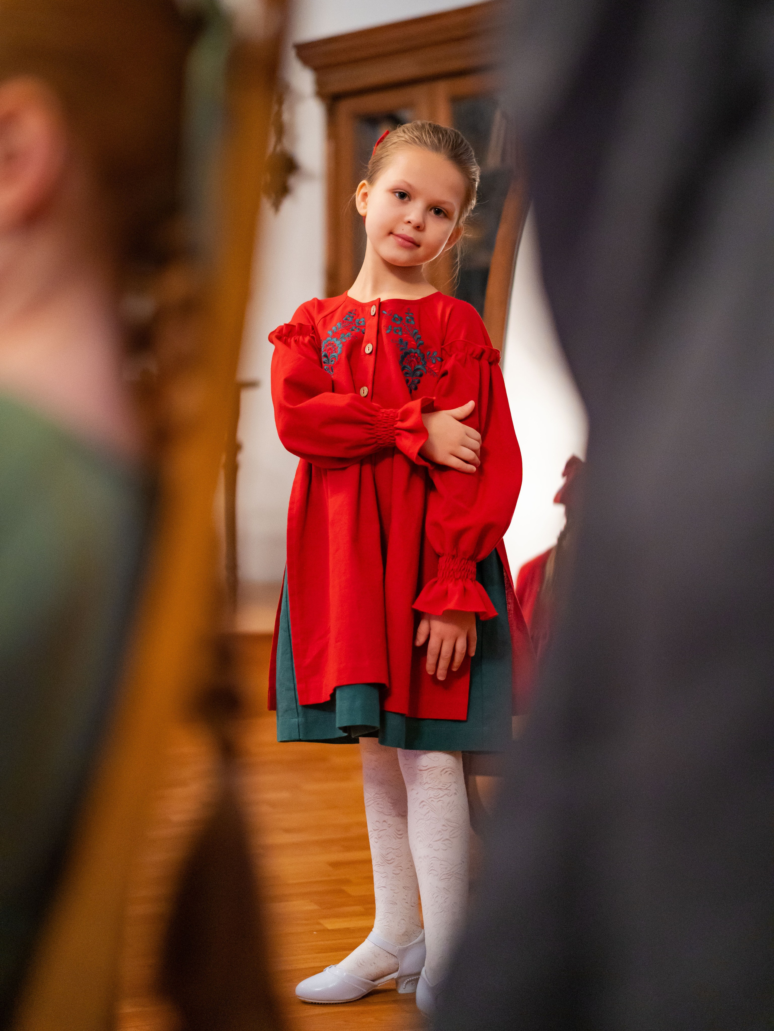 Показ одежды в рамках выставки «105. Лучшее». Фотограф Москва