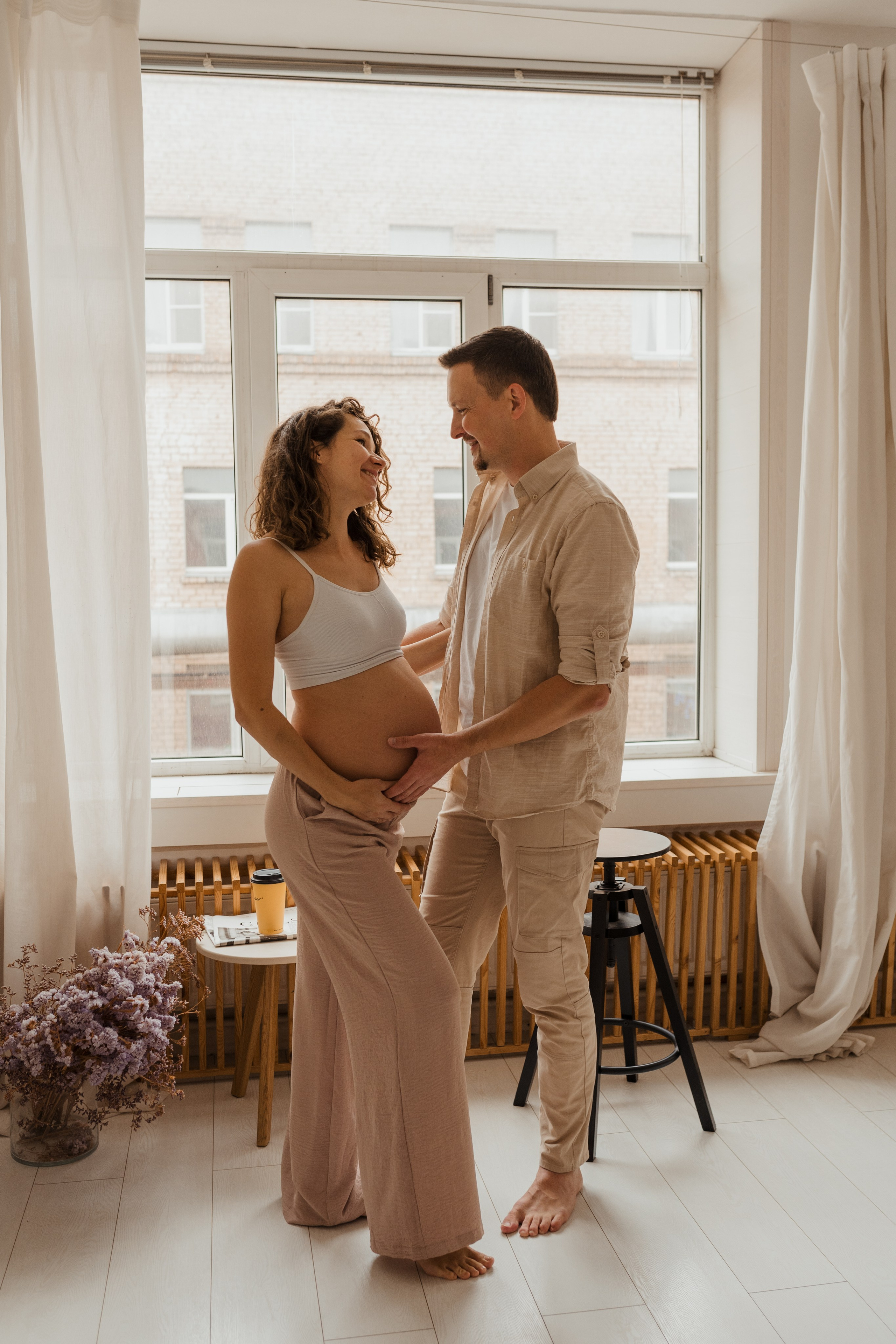 Семейная фотосессия в студии в Москве, семейный фотограф Анна Полушина. Свадебный фотограф в Москве Анна Полушина