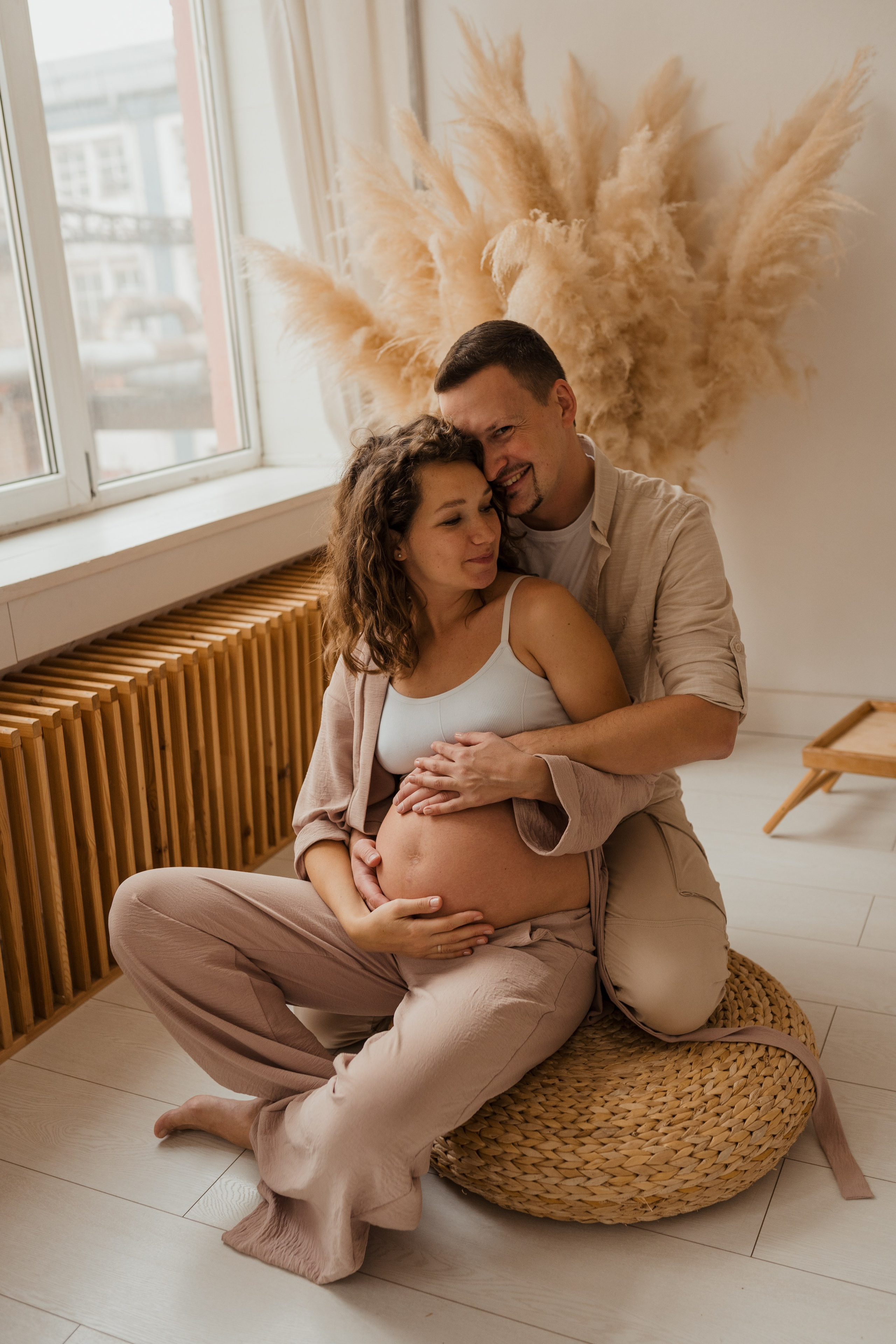 Семейная фотосессия в студии в Москве, семейный фотограф Анна Полушина. Свадебный фотограф в Москве Анна Полушина