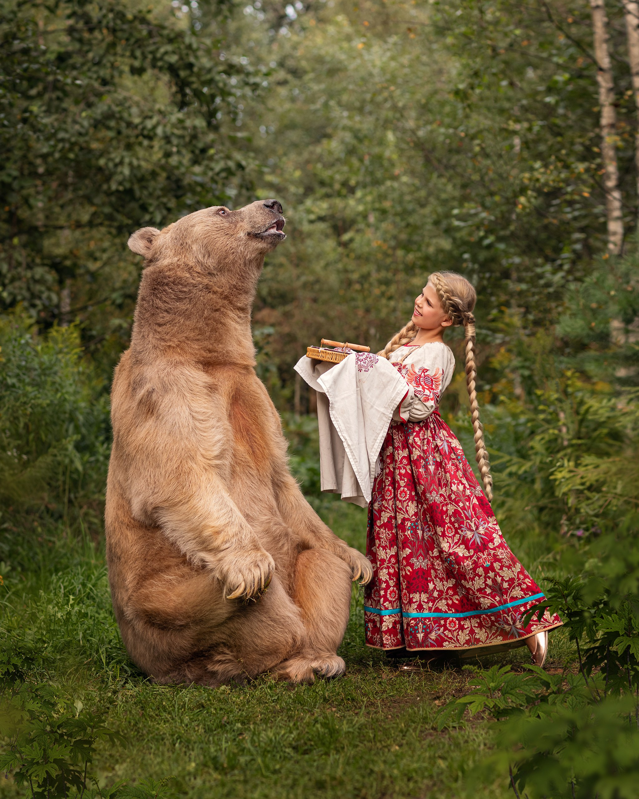 Семейная съемка с животными. Детский и семейный фотограф Елена Михайлова в Москве
