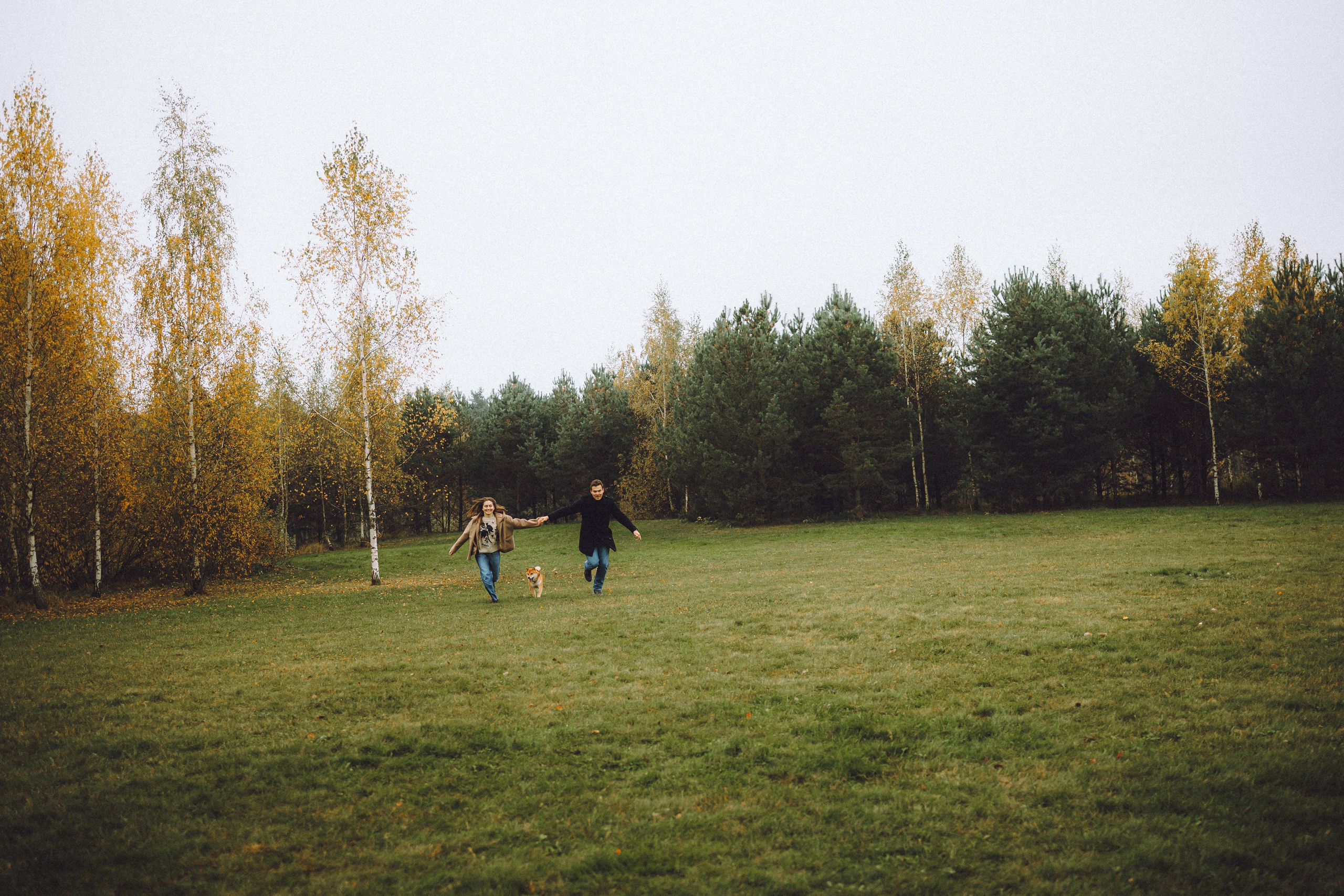 Настя, Юра и Скай