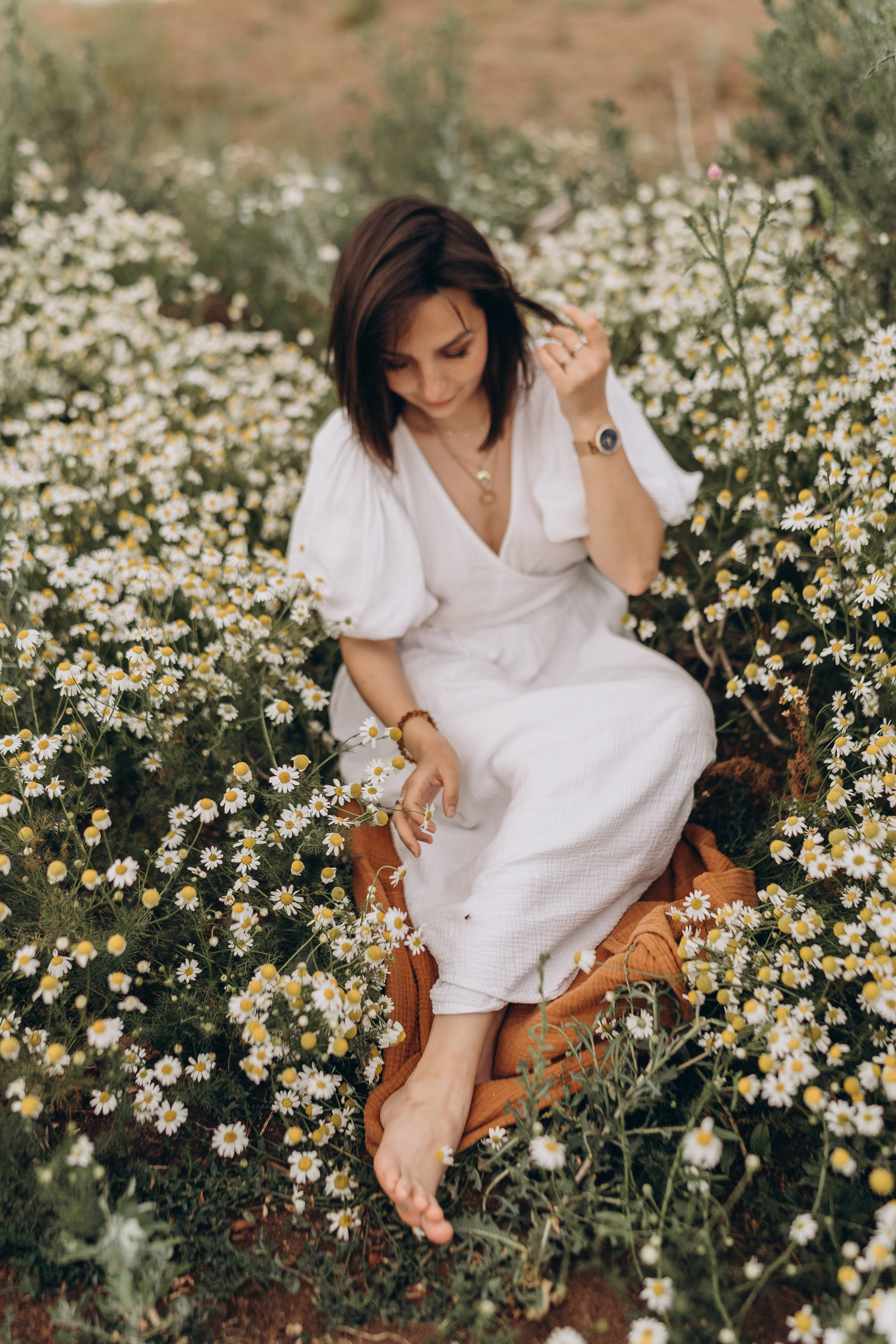 Лето. Ромашки. Семья. Семейный и домашний фотограф в Уфе Ирина Гарасюта