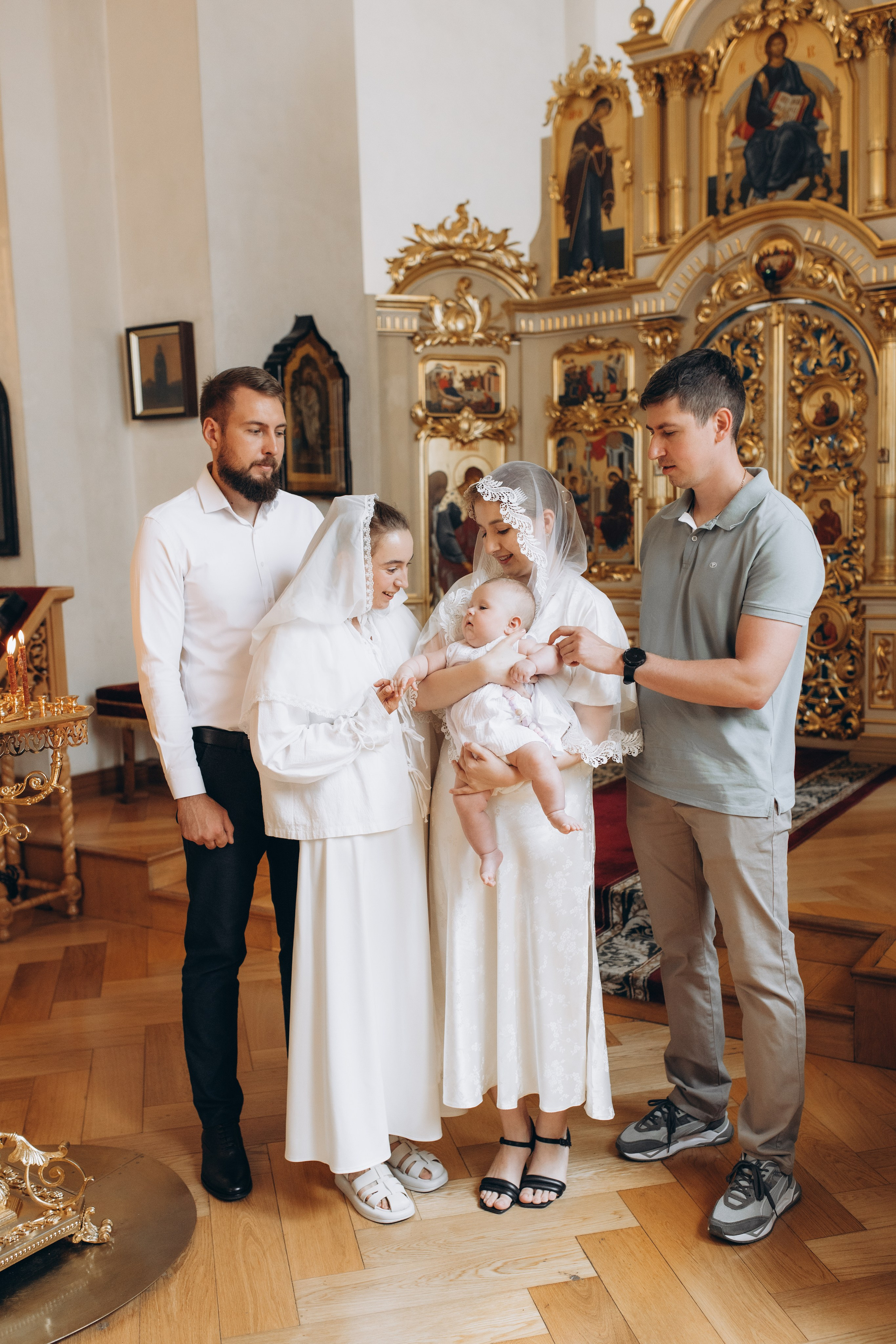 Крещение Марии. Семейный фотограф в Краснодаре Виктория Кокоулина