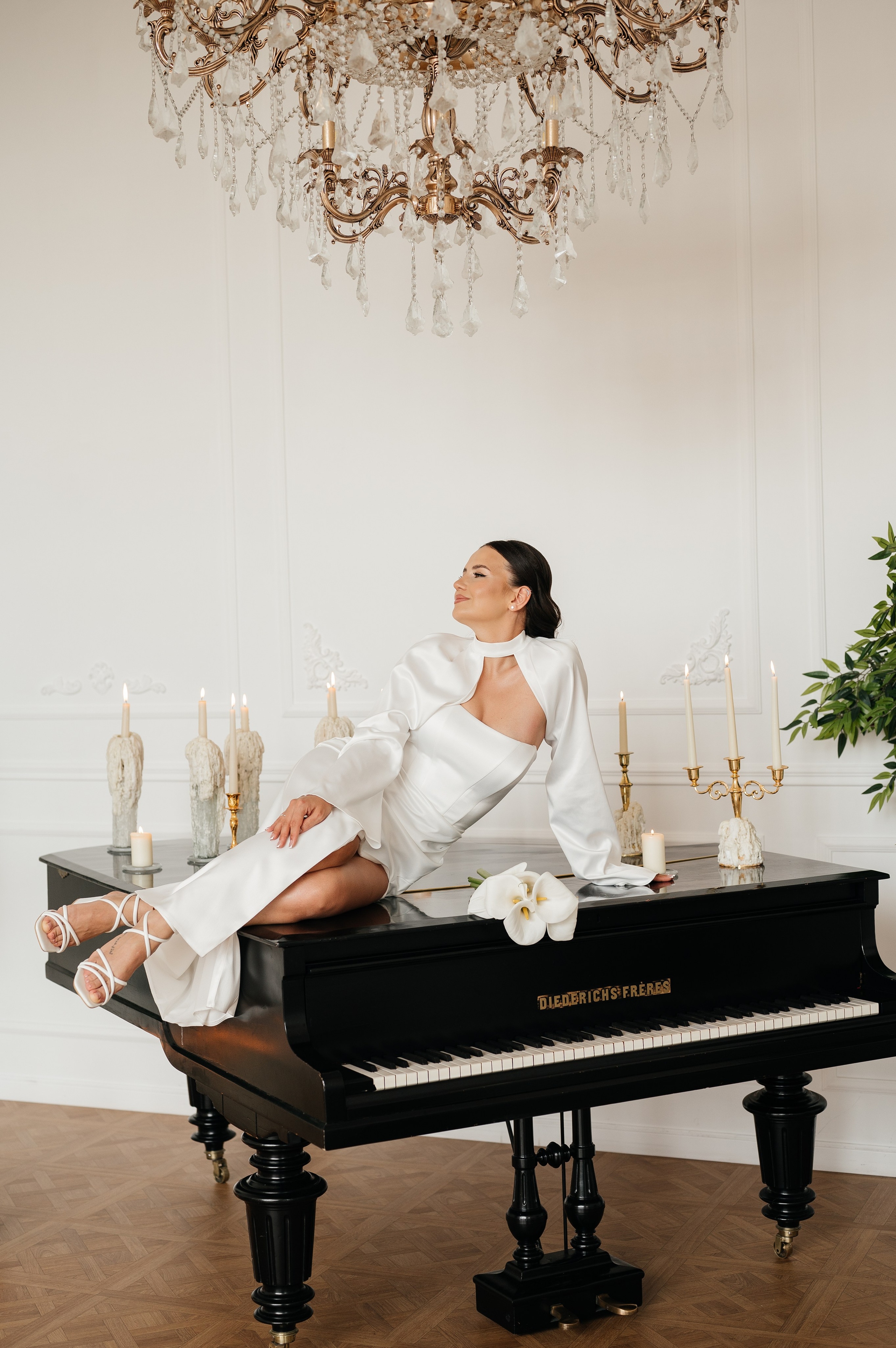 Свадебная фотосессия в студии. Свадебный и семейный фотограф в Краснодаре Алина Мельник