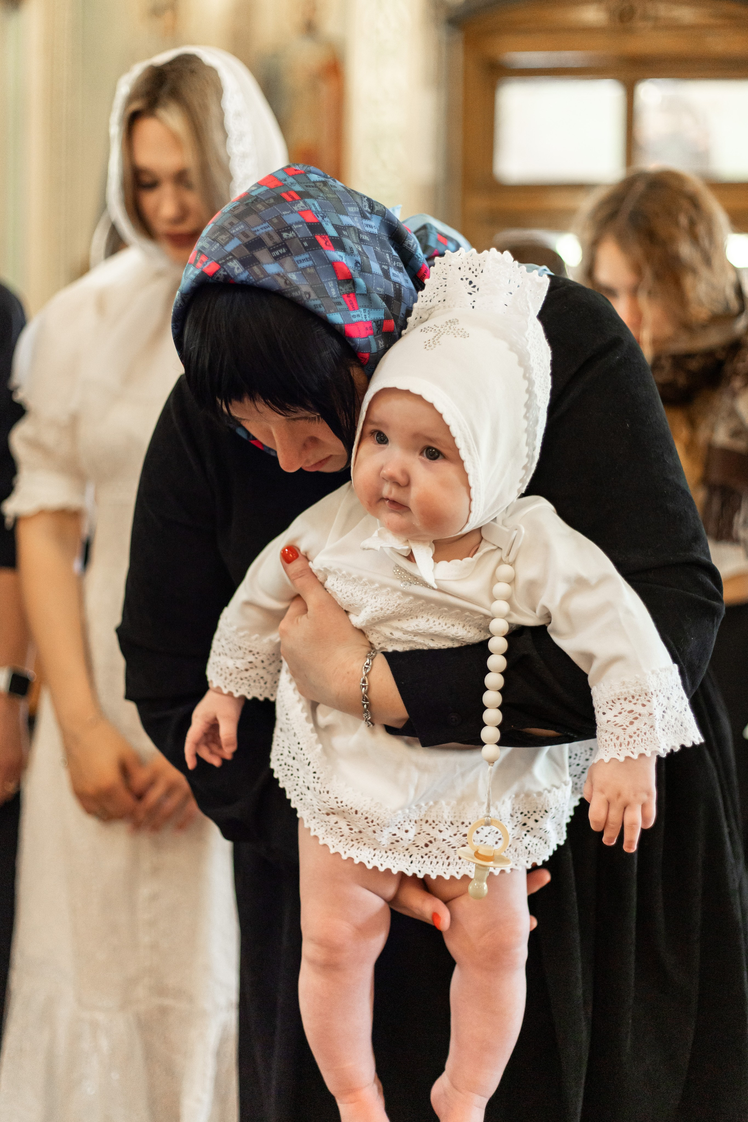 Крещение в Храме Веры, Надежды, Любови и матери их Софии. Профессиональный фотограф в Москве и Мо Мария Шантарёва