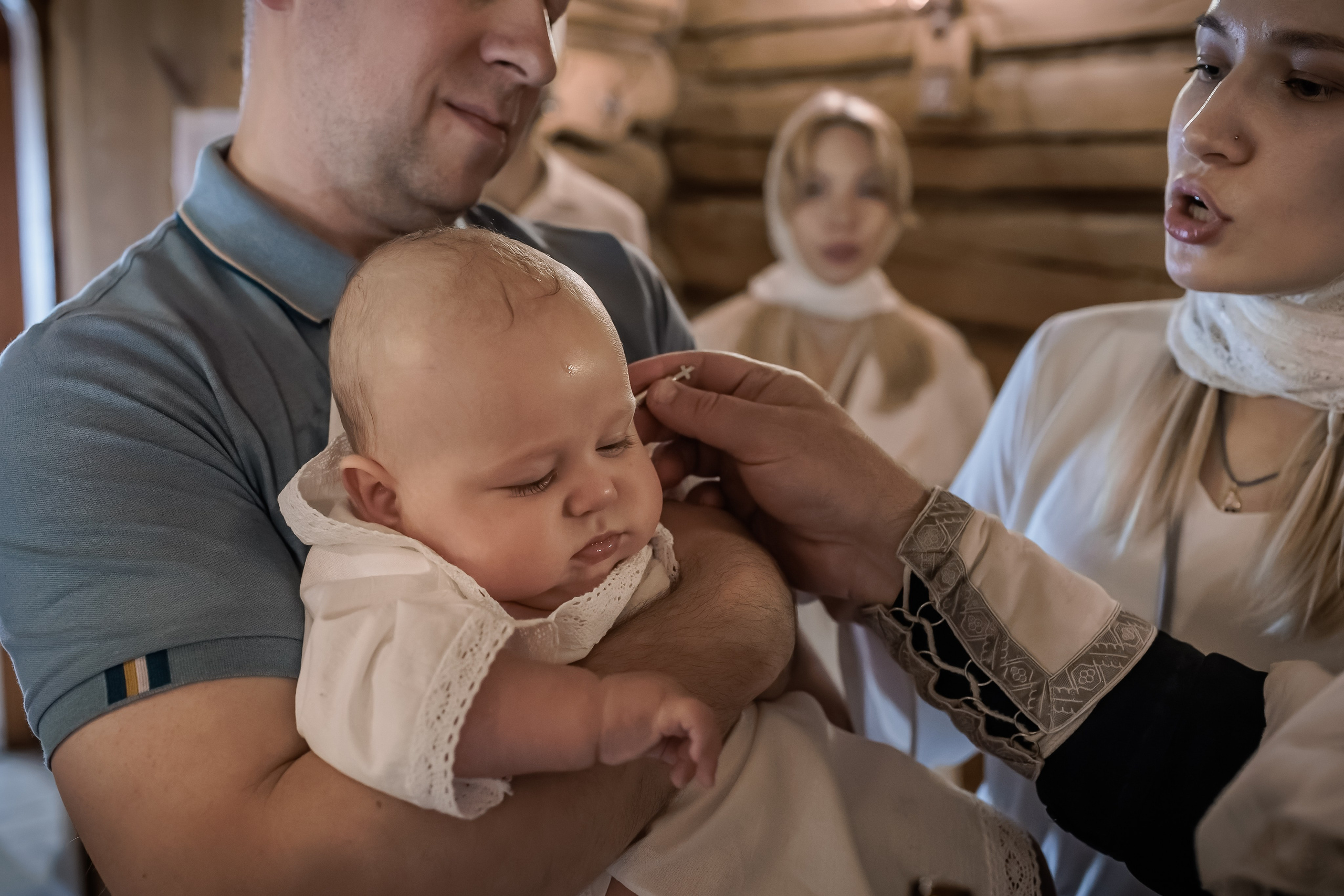 Крещение в Храме Успения Пресвятой Богородицы в Косино. Профессиональный фотограф в Москве и Мо Мария Шантарёва