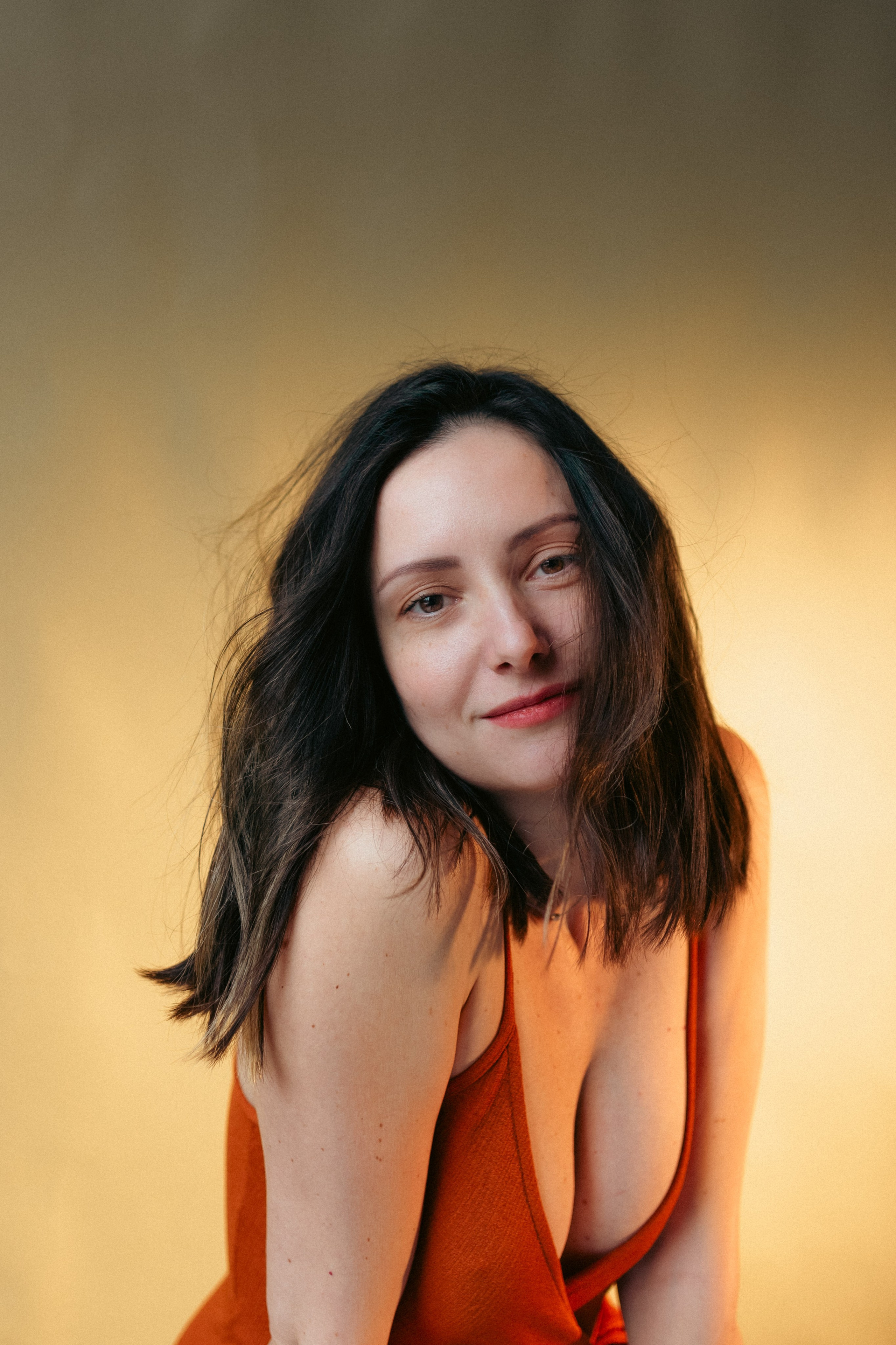 Женский портрет в студии