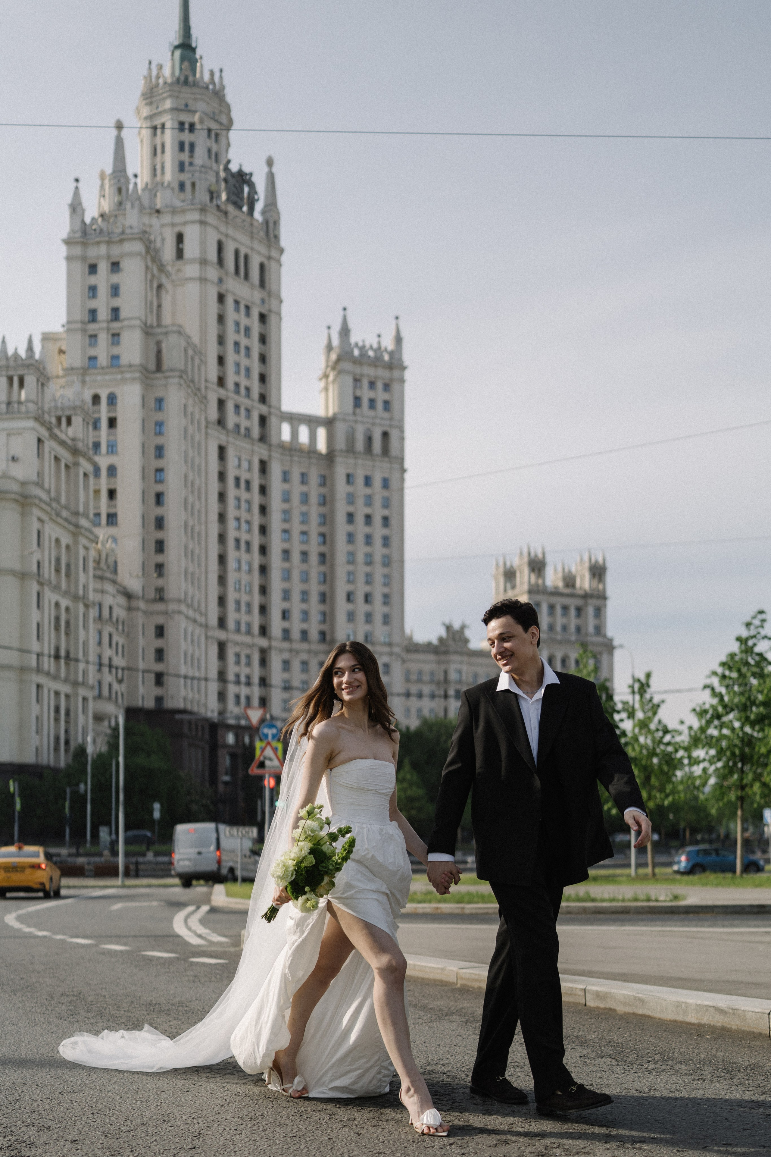 Москва. Набережная. Вы. Юлия Анисимова — свадебный и семейный фотограф в Санкт-Петербурге